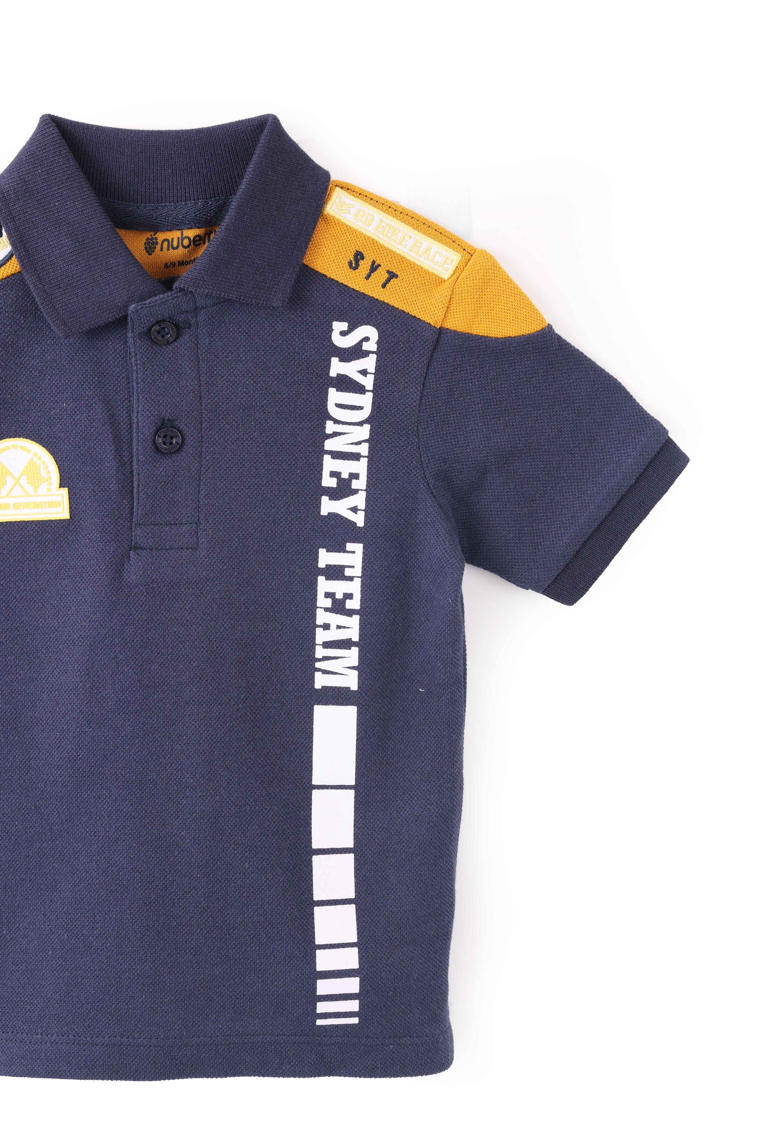 NUBERRY KIDS BOY-T-SHIRT-POLO-HALF SLEEVE