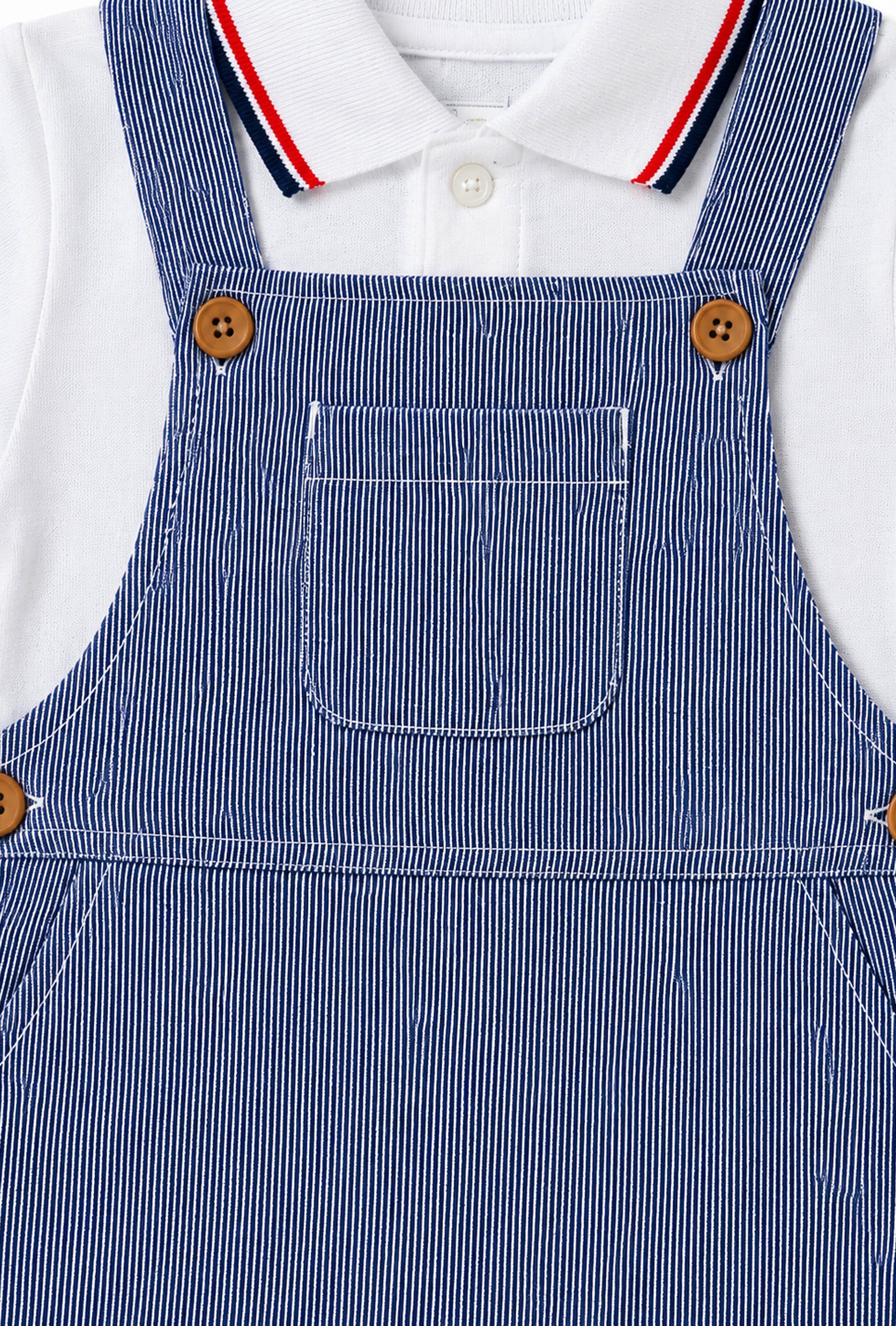 Nuberry Boys Dungaree | Soft, Breathable & Comfortable