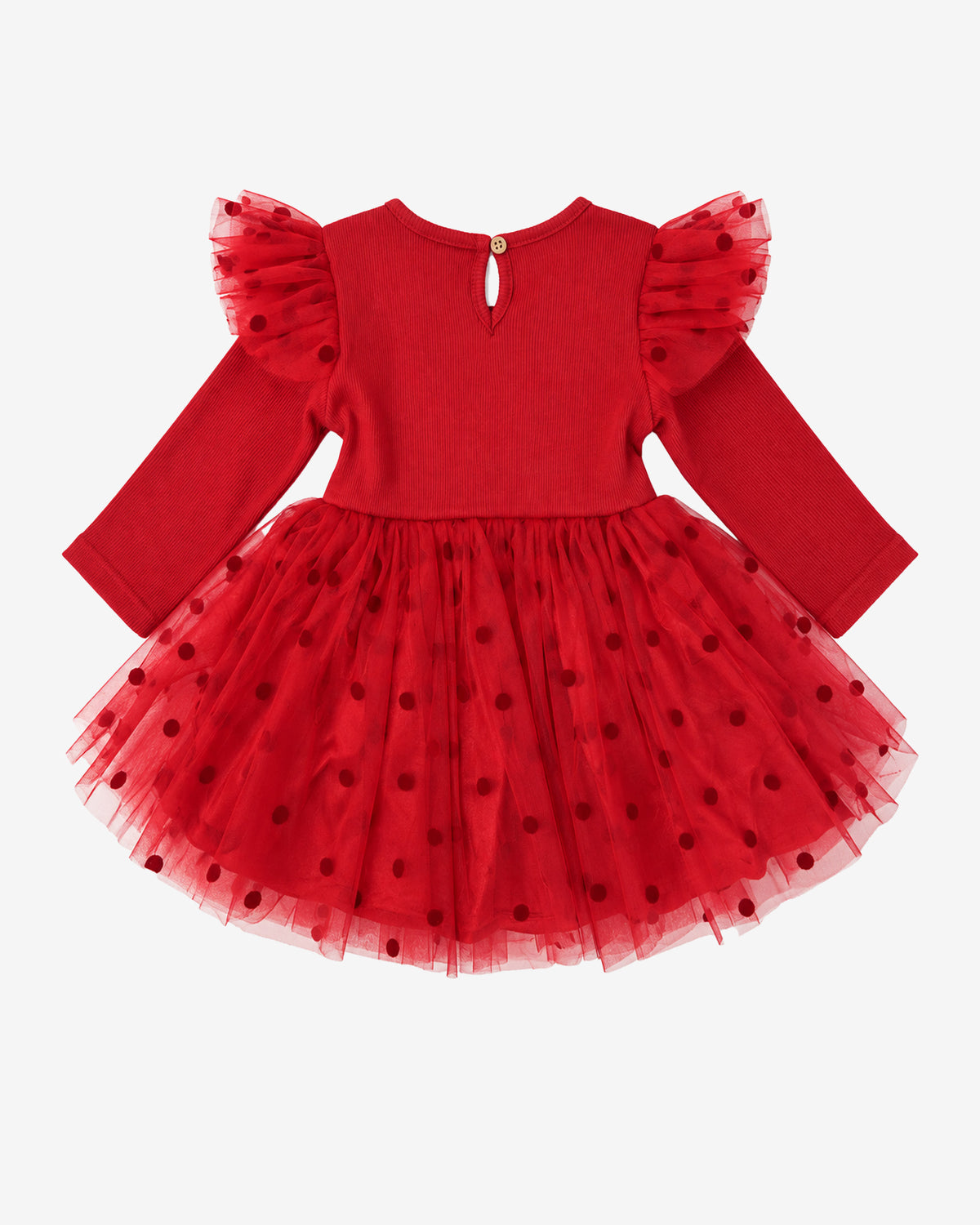 Nuberry Soft Mesh Baby Girl Party Frock | A Little Dress for Her Biggest Smiles