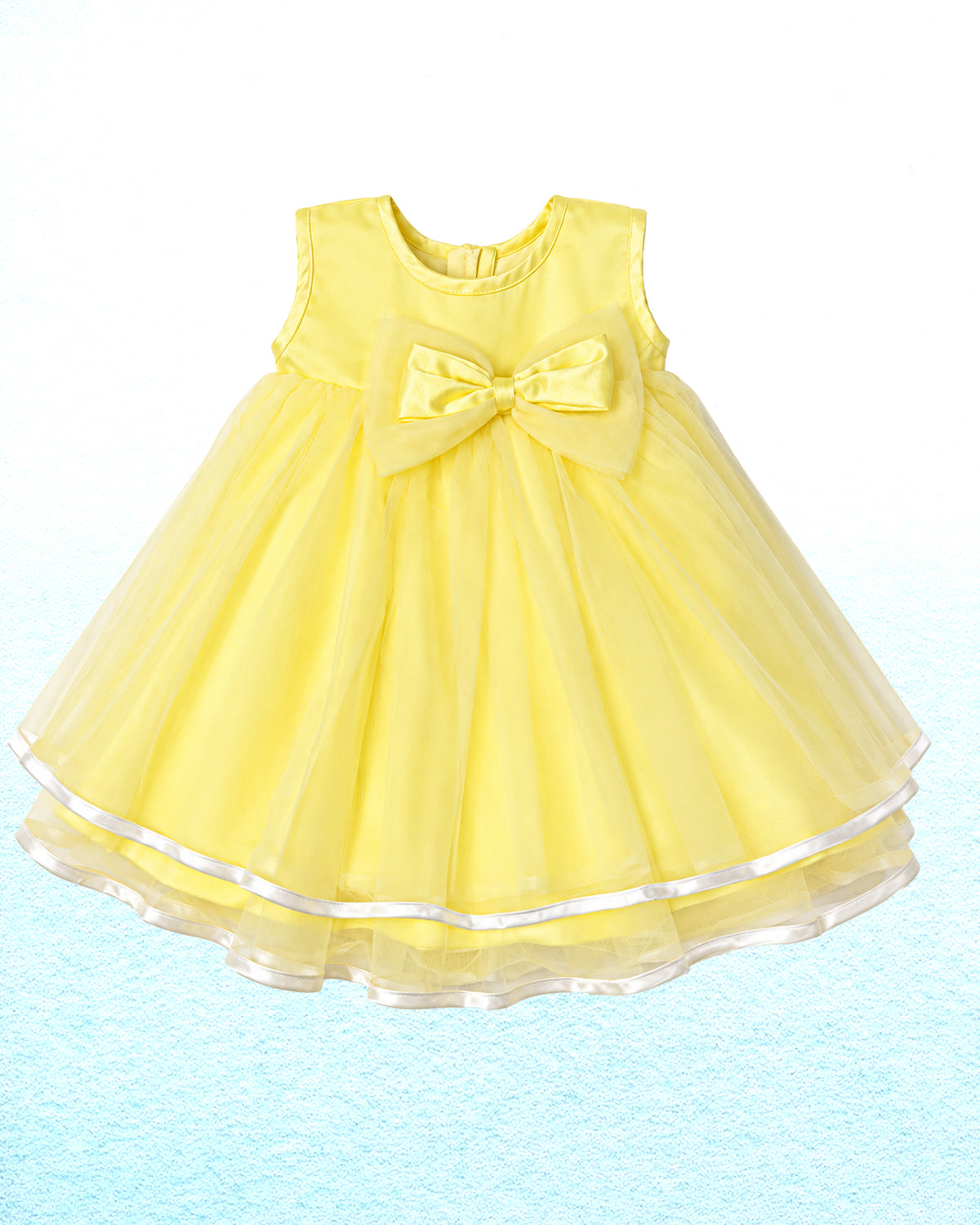 Nuberry Soft Mesh Baby Girl Party Frock | A Little Dress for Her Biggest Smiles