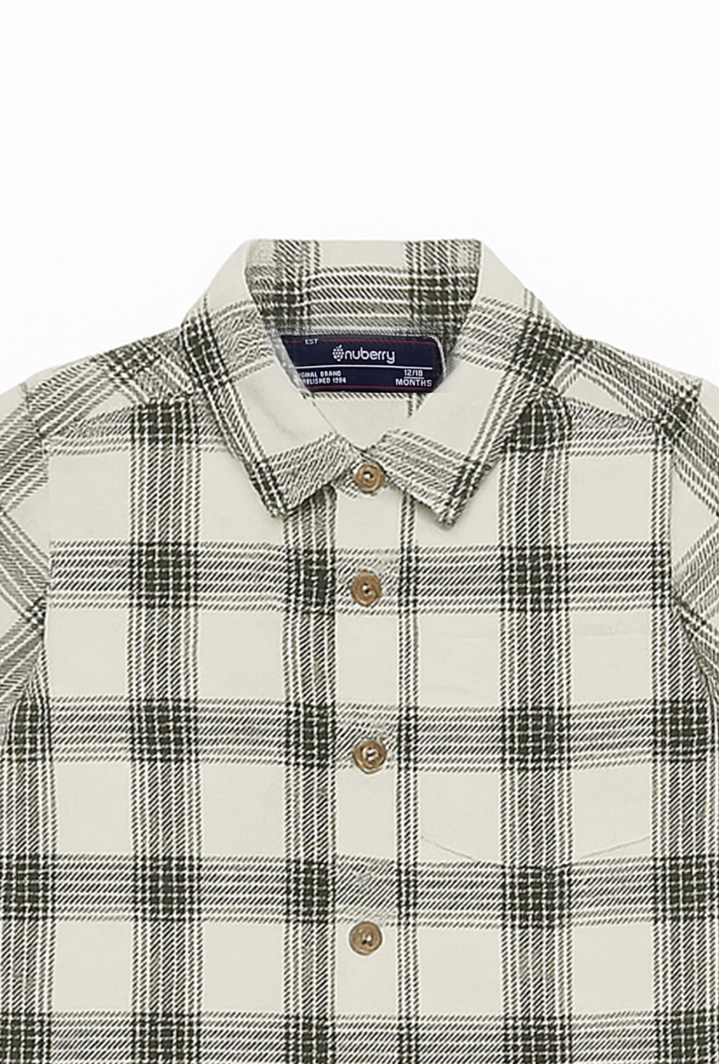 Nuberry Boys Full Sleeve Shirt