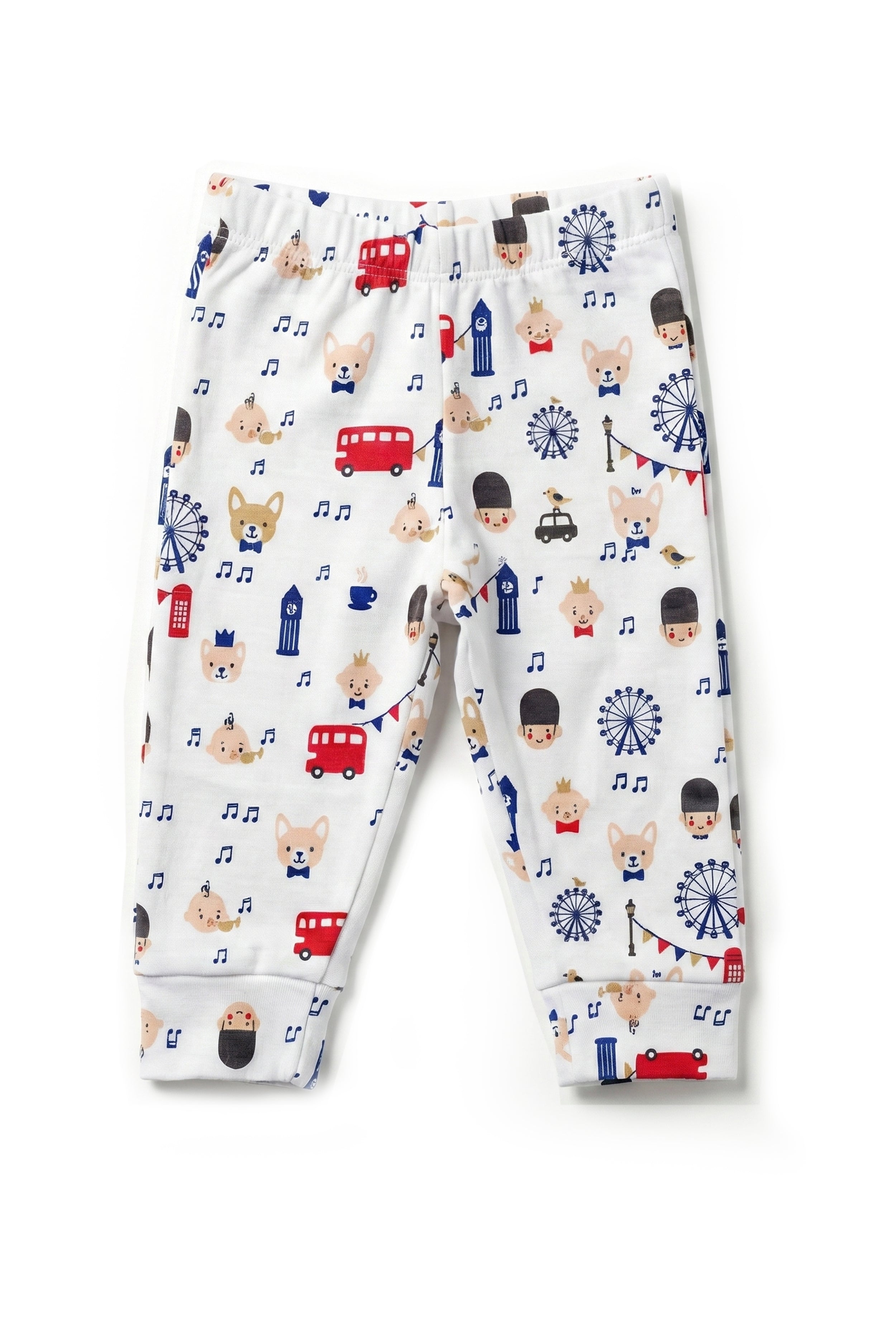 Nuberry Baby Boy White Pant