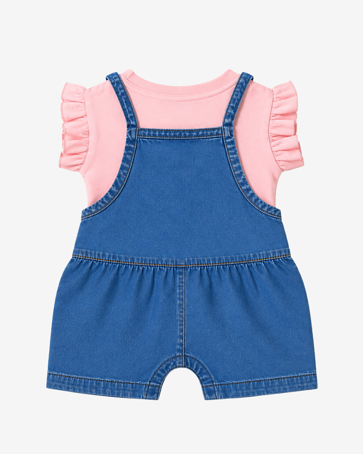 Nuberry Girl Dungaree | Soft, Breathable & Comfortable