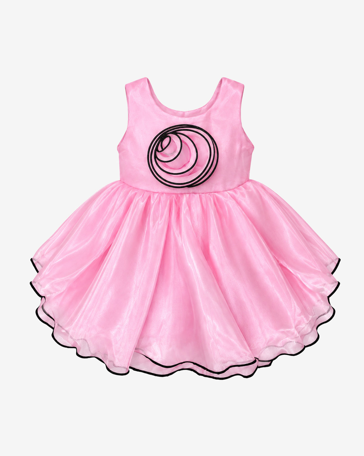 Nuberry Soft Mesh Baby Girl Party Frock | A Little Dress for Her Biggest Smiles