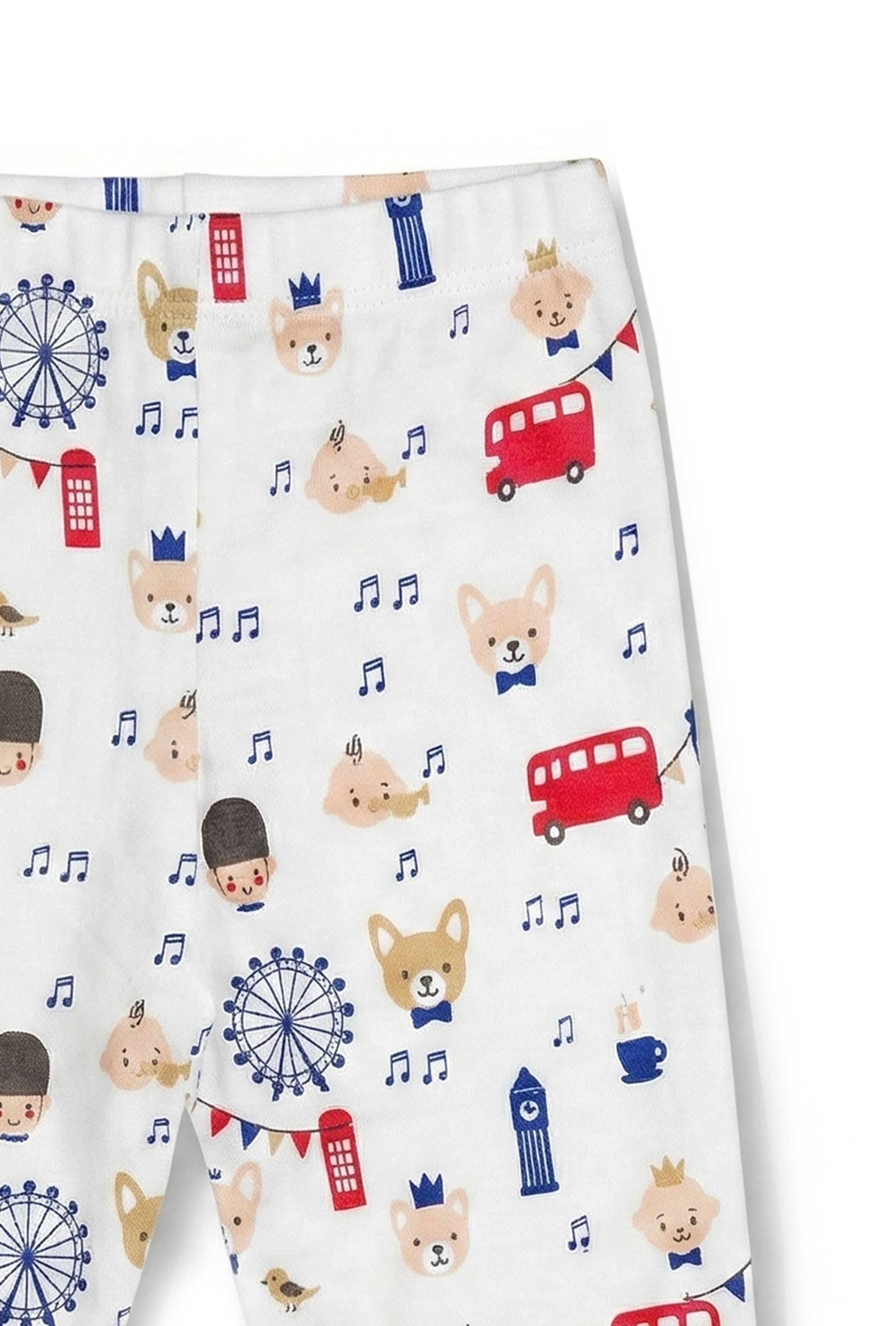 Nuberry Baby Boy White Pant