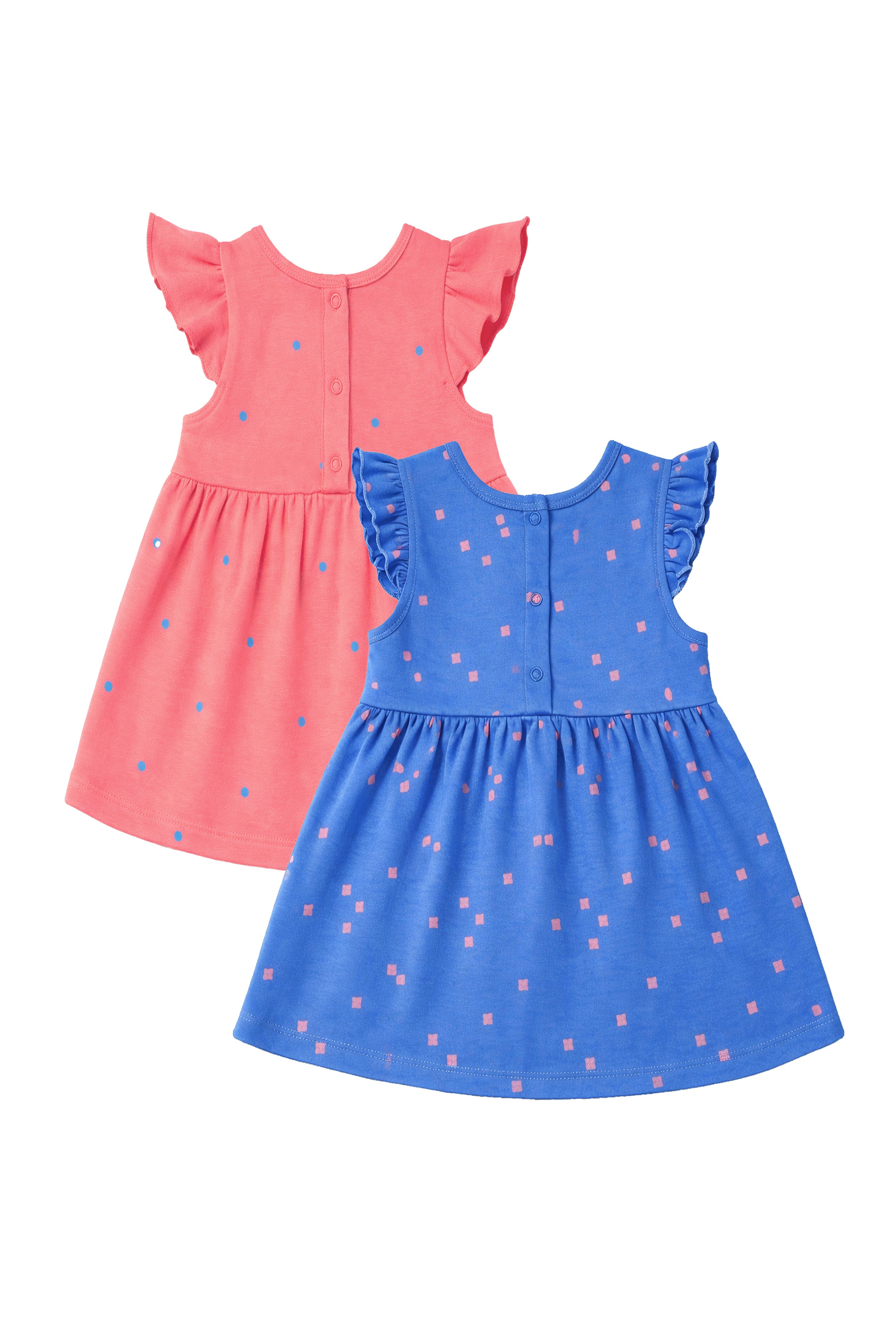 Nuberry Girls Frocks – Pack of 2 | Soft, Gentle & Made for Everyday Smiles
