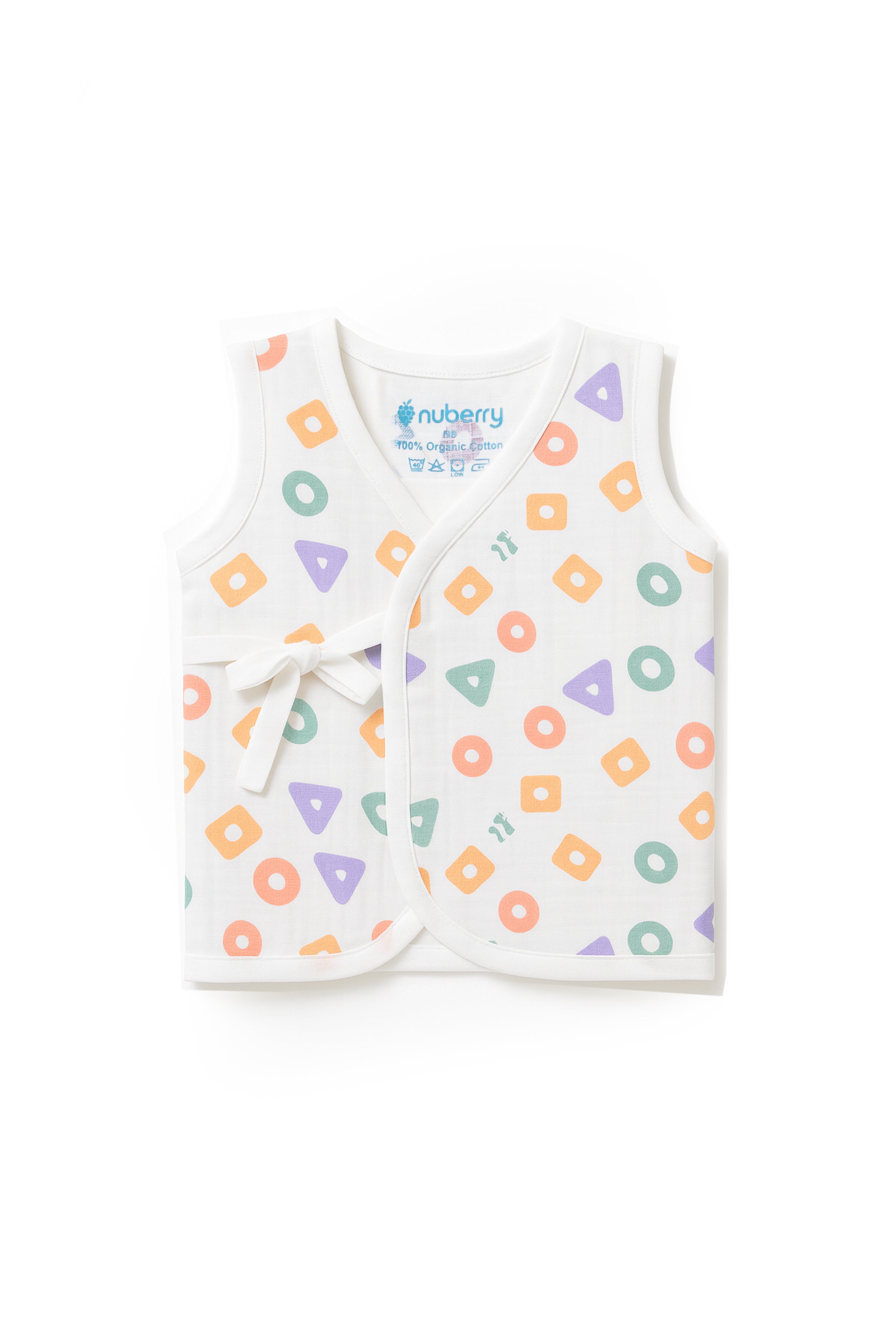 Nuberry Muslin Side Knot Jabla - Neubaby Stores