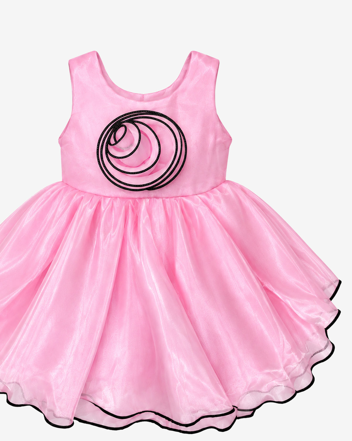 Nuberry Soft Mesh Baby Girl Party Frock | A Little Dress for Her Biggest Smiles