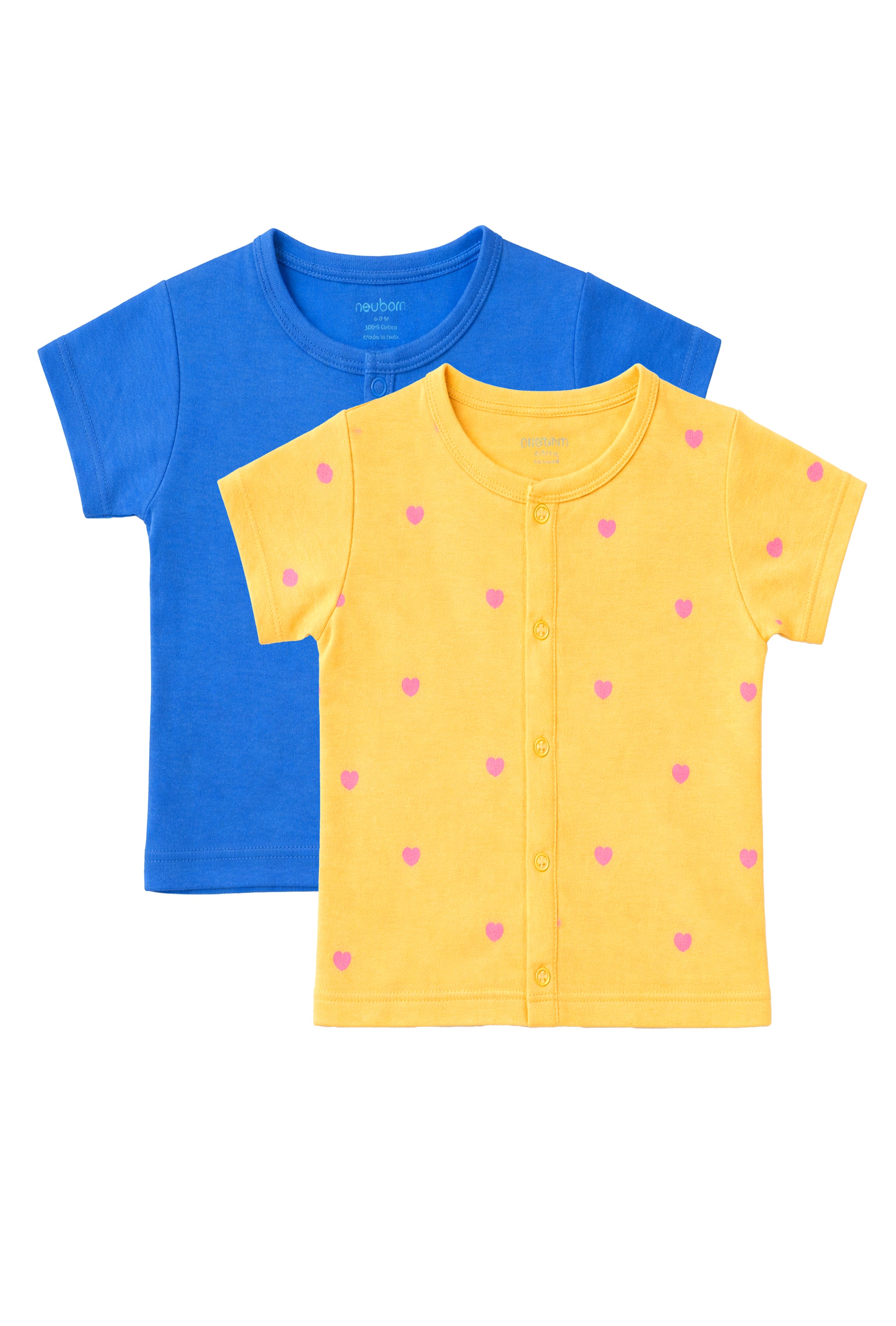 Nuberry Unisex Baby Combo Pack | Jabla & Shorts (Pack of 4) | Skin-Friendly Cotton