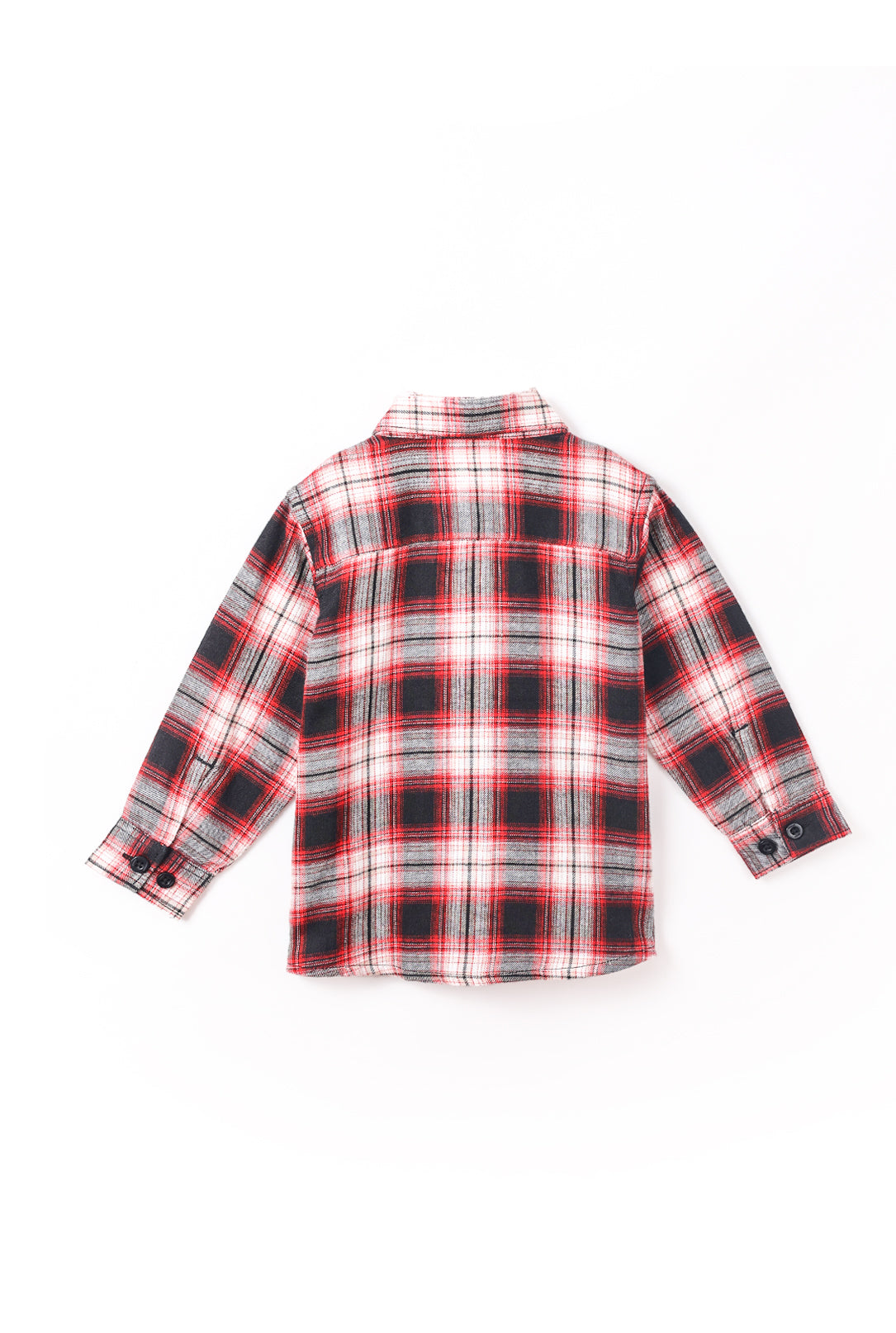 NUBERRY KIDS BOY- CHECKED SHIRT-FULL SLEEVE RED