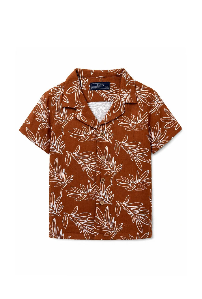 Nuberry Boys Shirt & Muslin Pants Set | Smart, Comfortable Style for Every Little Moment