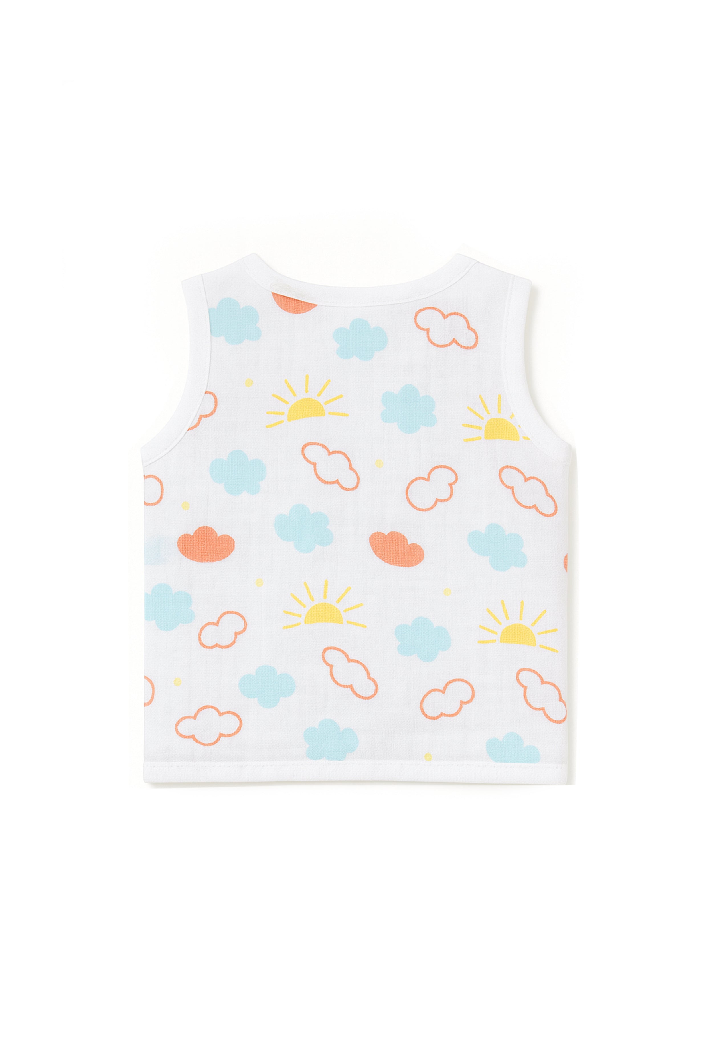 Nuberry Muslin Side Knot Jabla - Neubaby Stores