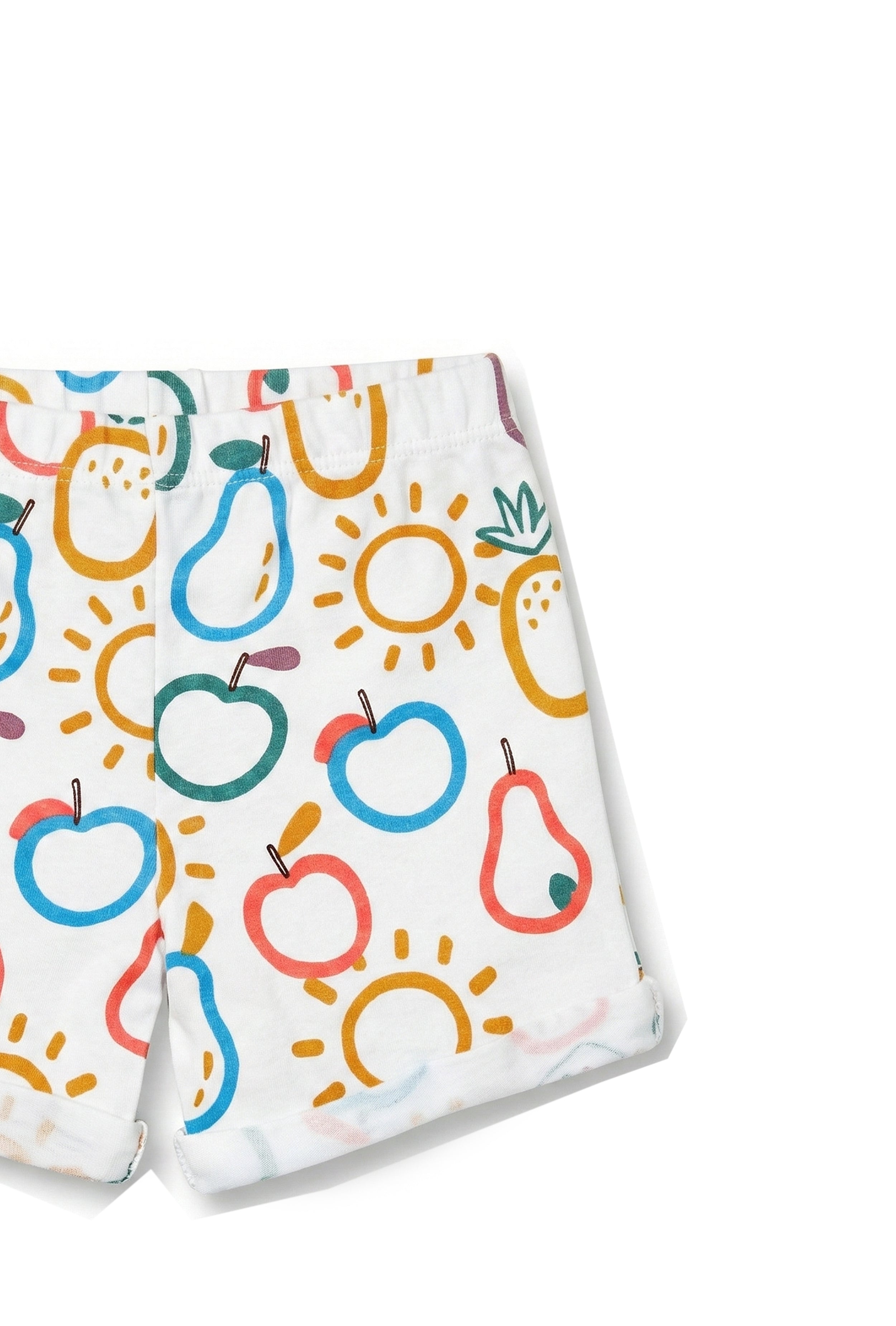 Nuberry Unisex Baby Shorts (Pack of 2)