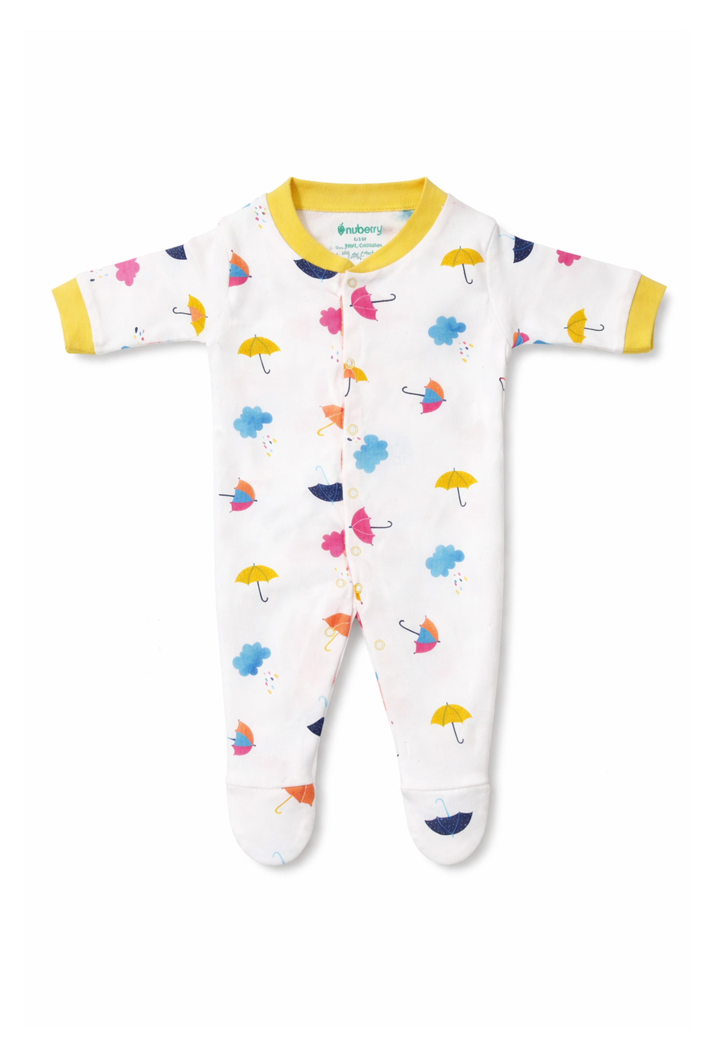 Chosen by Moms | Loved by Babies | Pure Cotton Sleep Suits (Pack of 3)