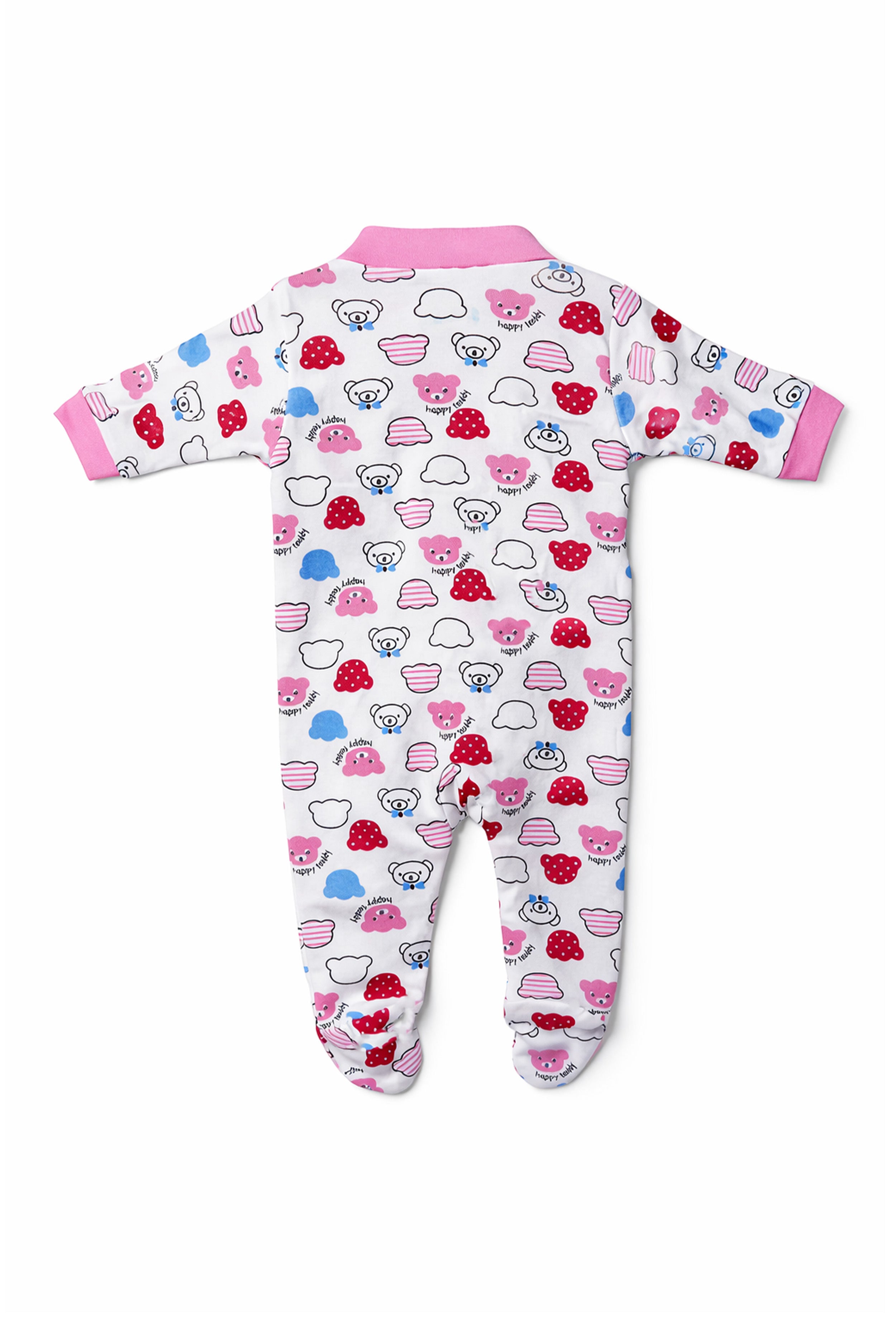 Mom’s Choice Pure Cotton Sleep Suits (3-Pack)