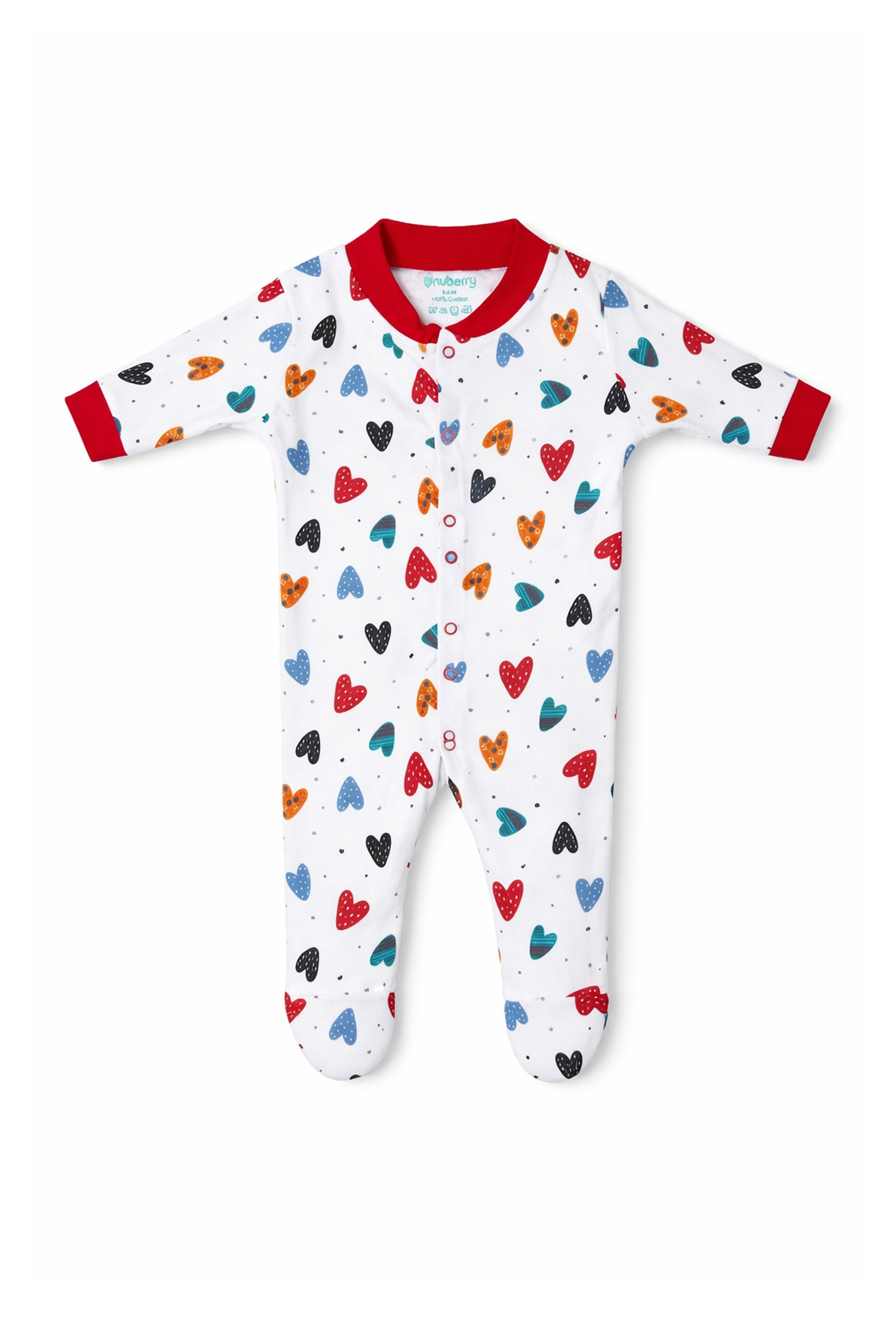 Chosen by Moms | Loved by Babies | Pure Cotton Sleep Suits (Pack of 3)