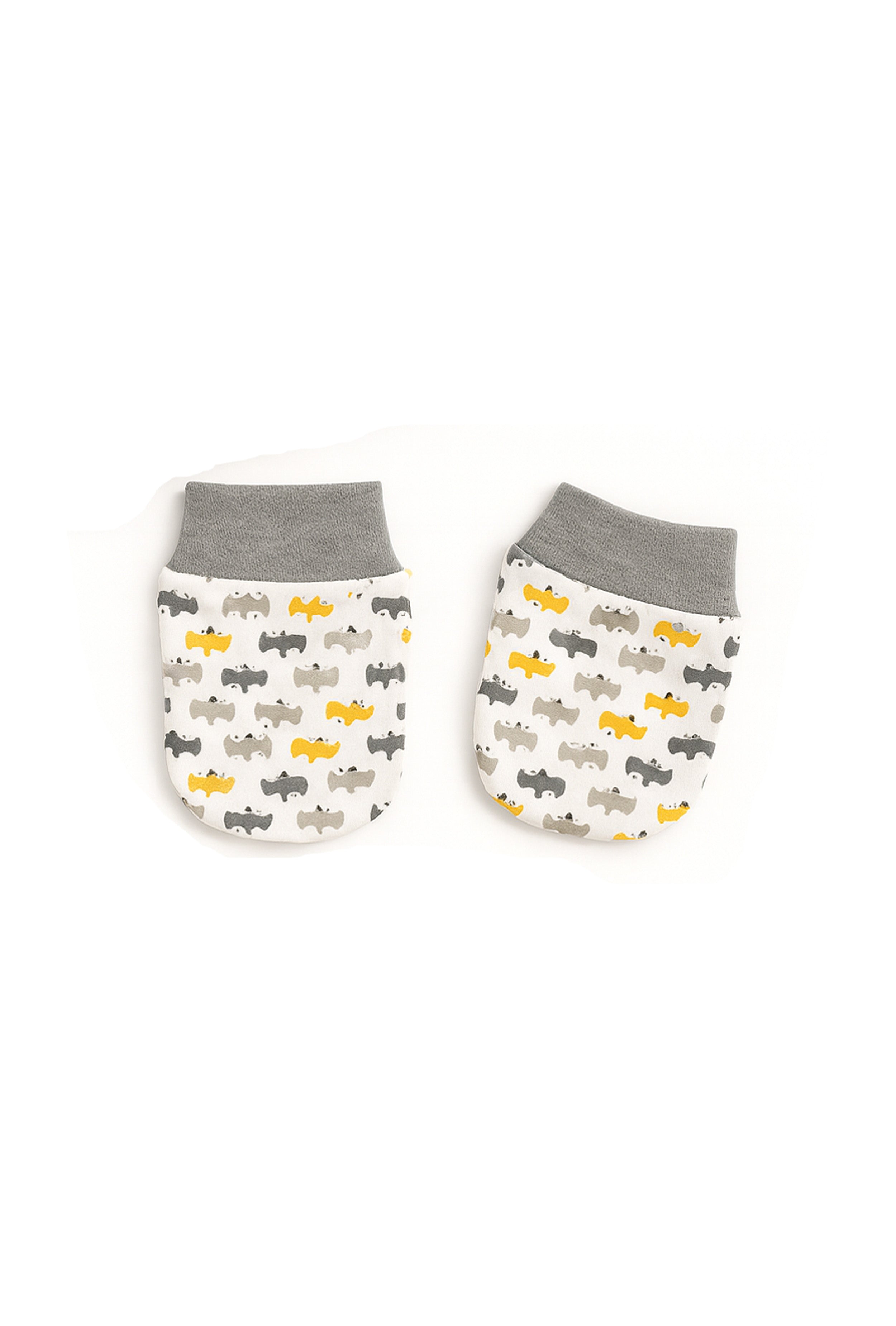 Nuberry Unisex Baby Booties, Mittens & Cap Set (Multi Color)