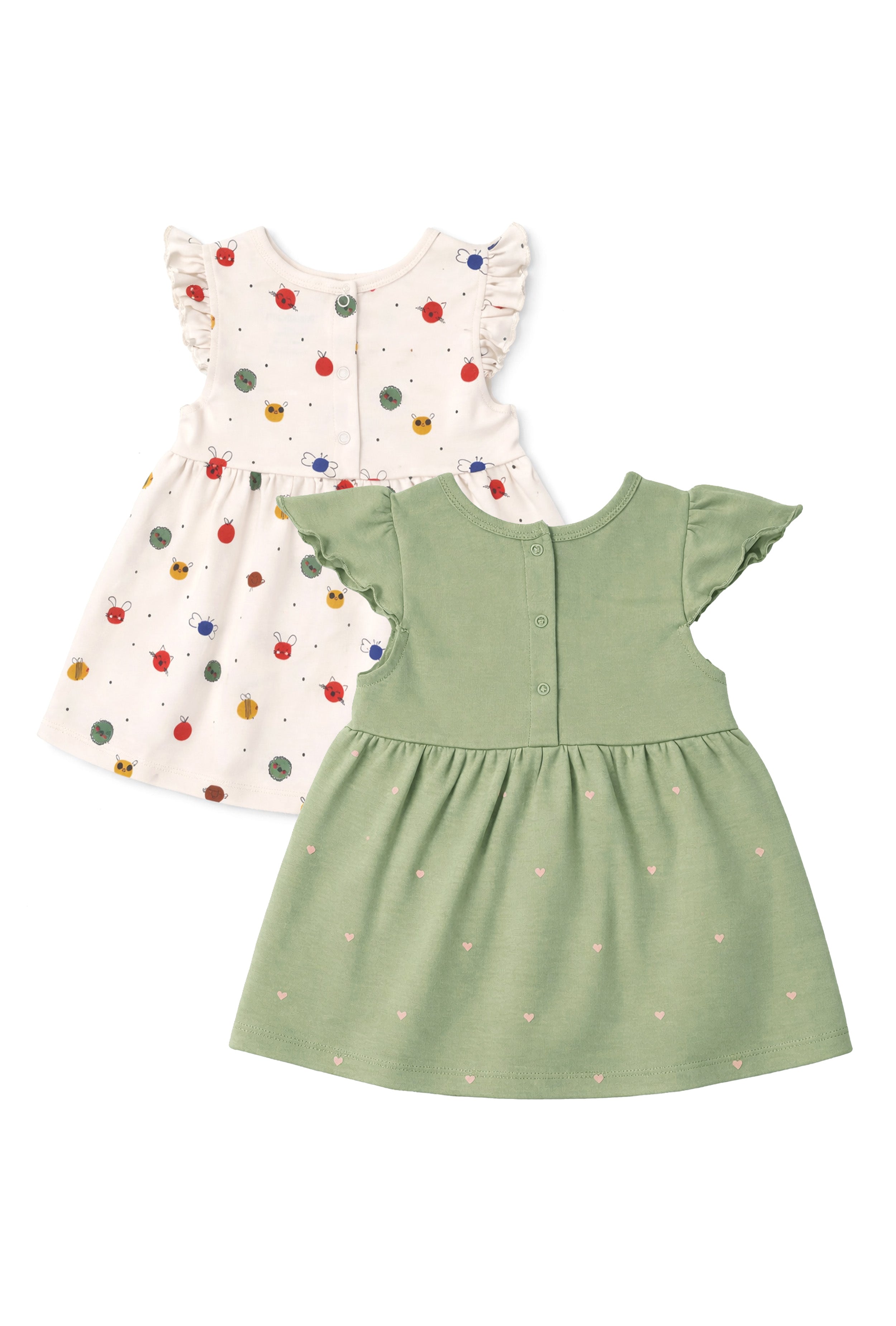 Nuberry Girls Frocks – Pack of 2 | Soft, Gentle & Made for Everyday Smiles