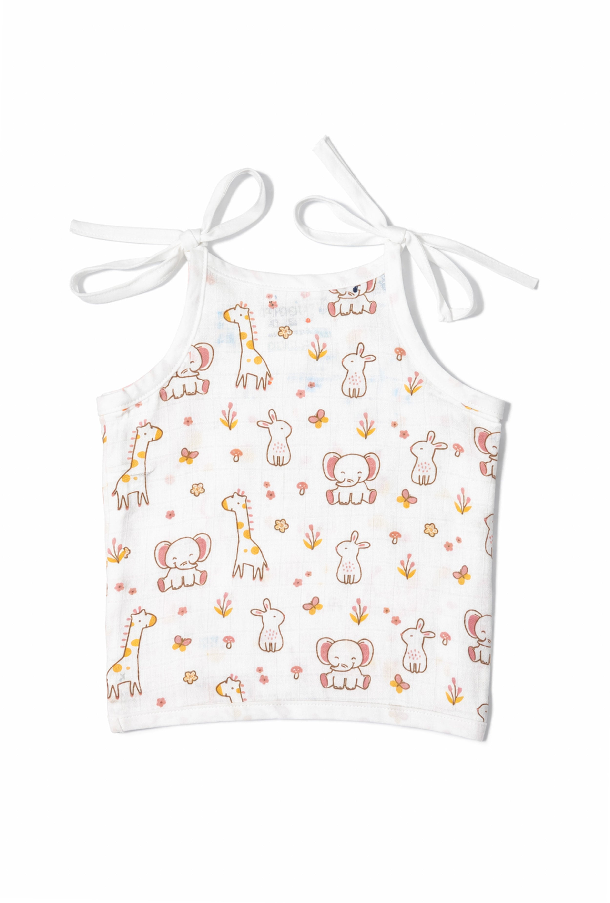Made for First Comfort | Nuberry Newborn Muslin Upknot Jabla (Pack of 4)