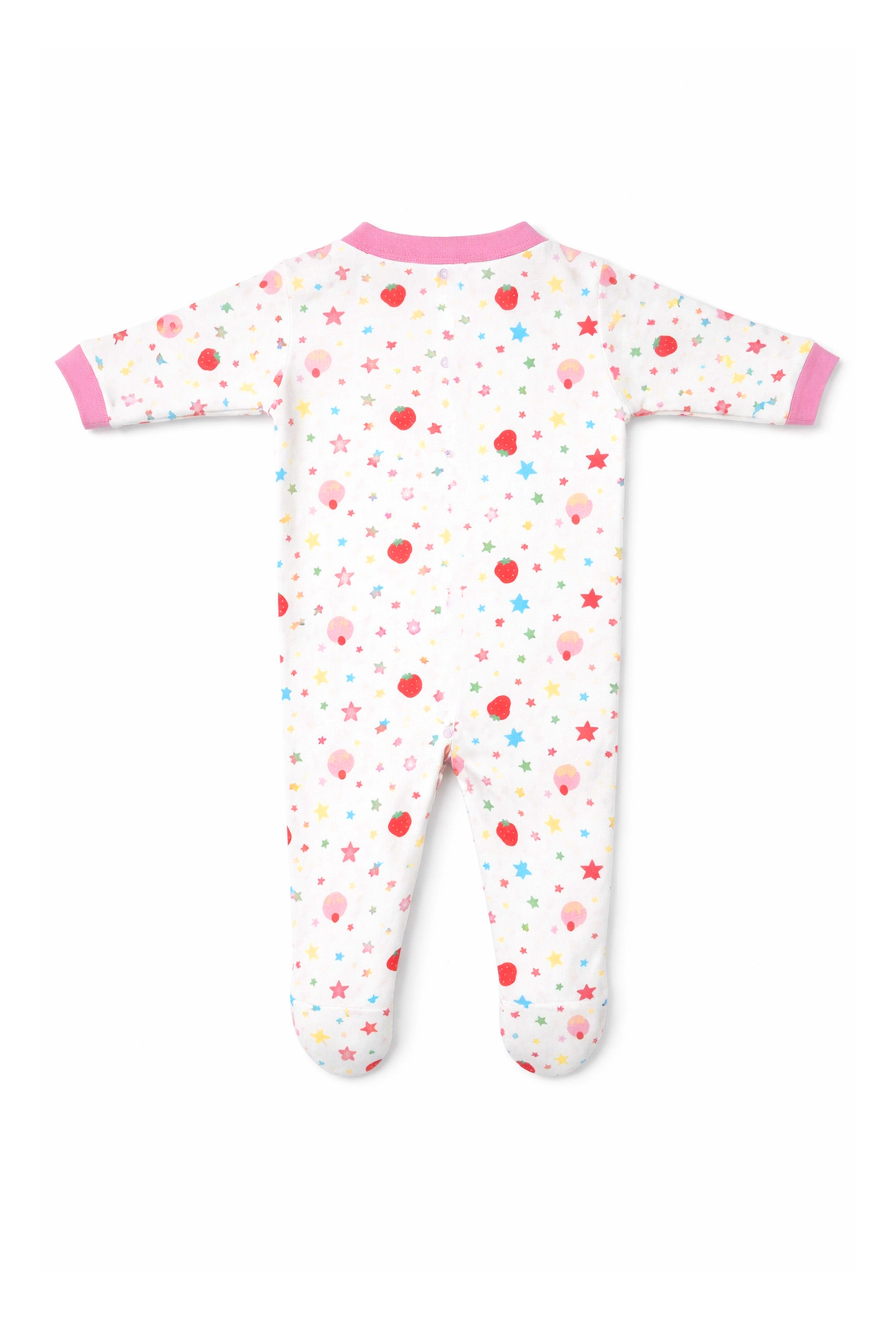 Chosen by Moms | Loved by Babies | Pure Cotton Sleep Suits (Pack of 3)