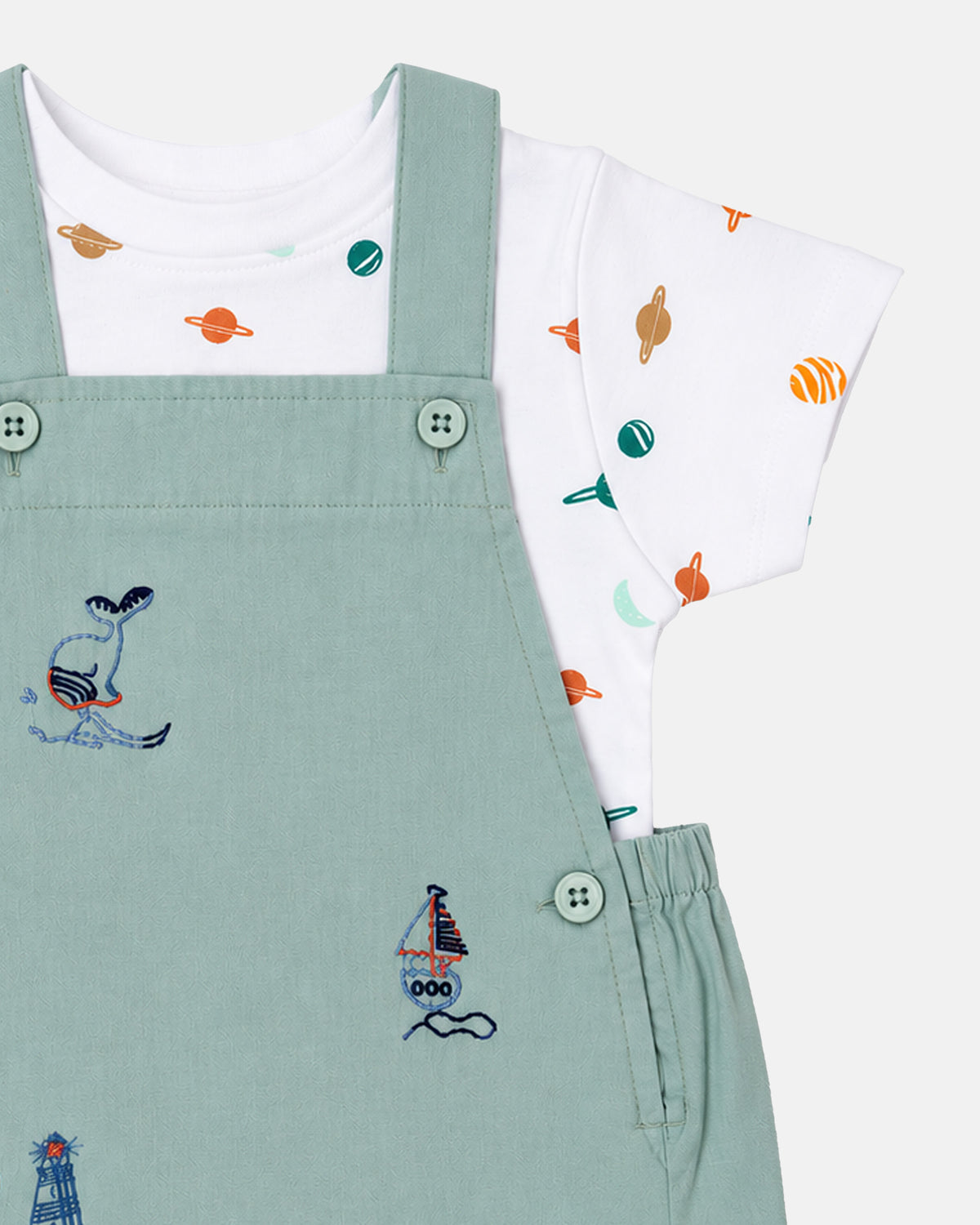 Nuberry Boys Dungaree | Made for Play Smiles & Sweet Memories