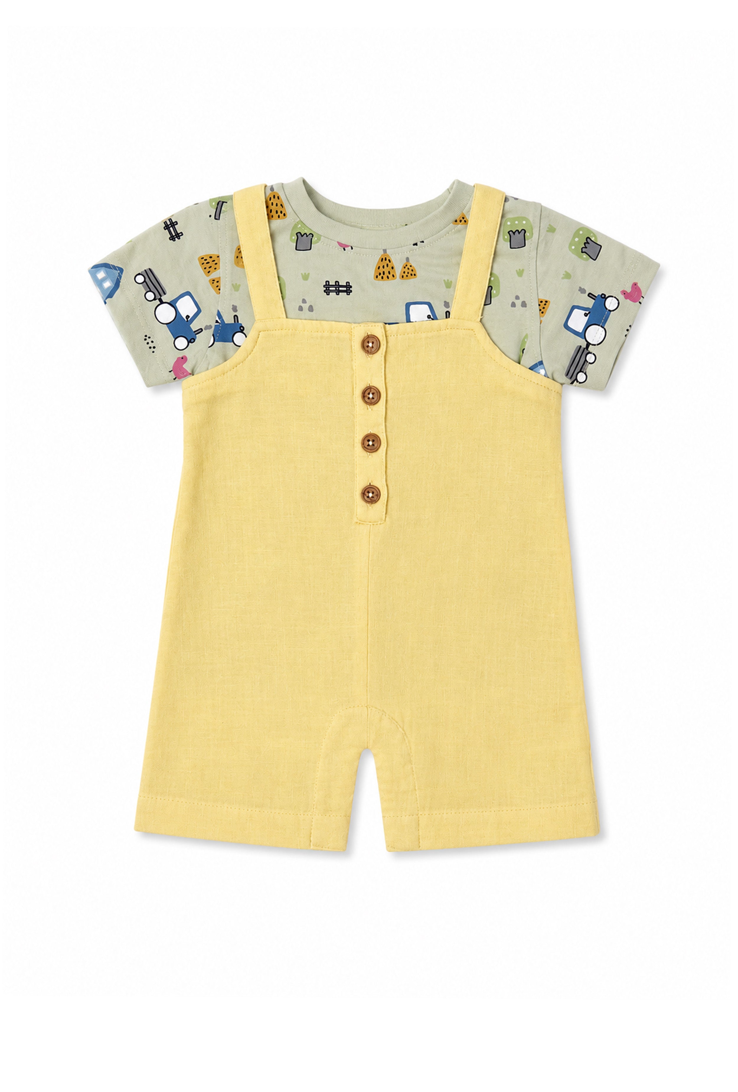 Nuberry Boys Dungaree | Made for Play Smiles & Sweet Memories