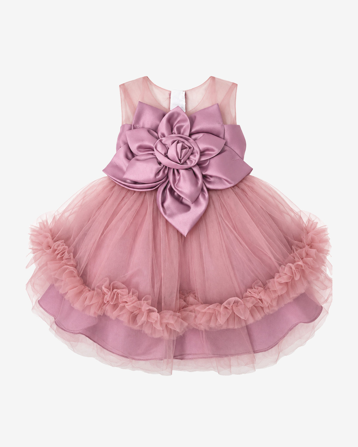 Nuberry Soft Mesh Baby Girl Party Frock | A Little Dress for Her Biggest Smiles