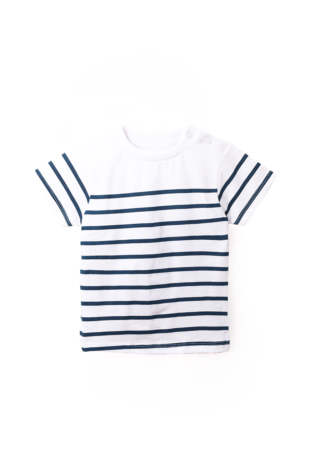 NUBERRY KIDS - BOY STRIPED TEES AND JACQUARD SHORTS ORANGE