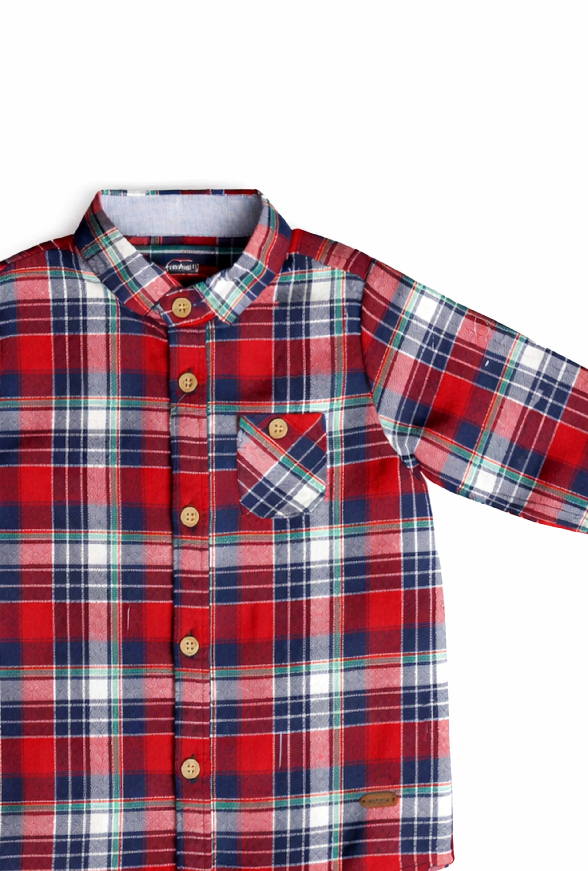 Nuberry Boys Full-Sleeve Shirt