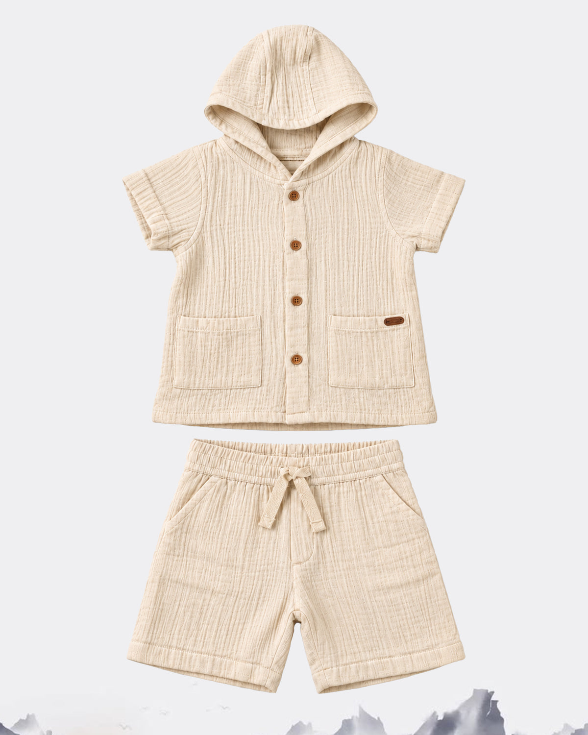 Nuberry Boys Hooded Cords Set | Made for Little Explorers