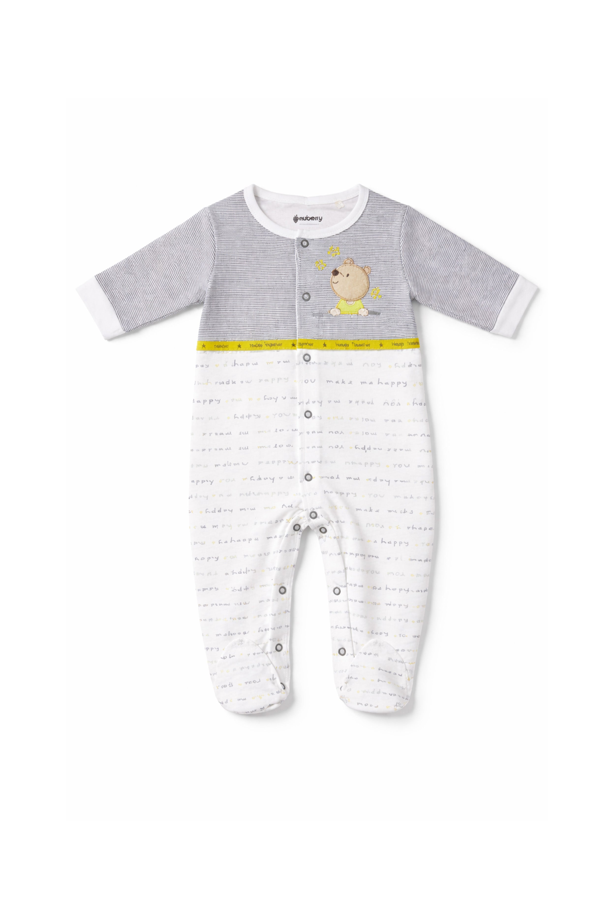 Nuberry Unisex Sleep Suit | Pack of 2