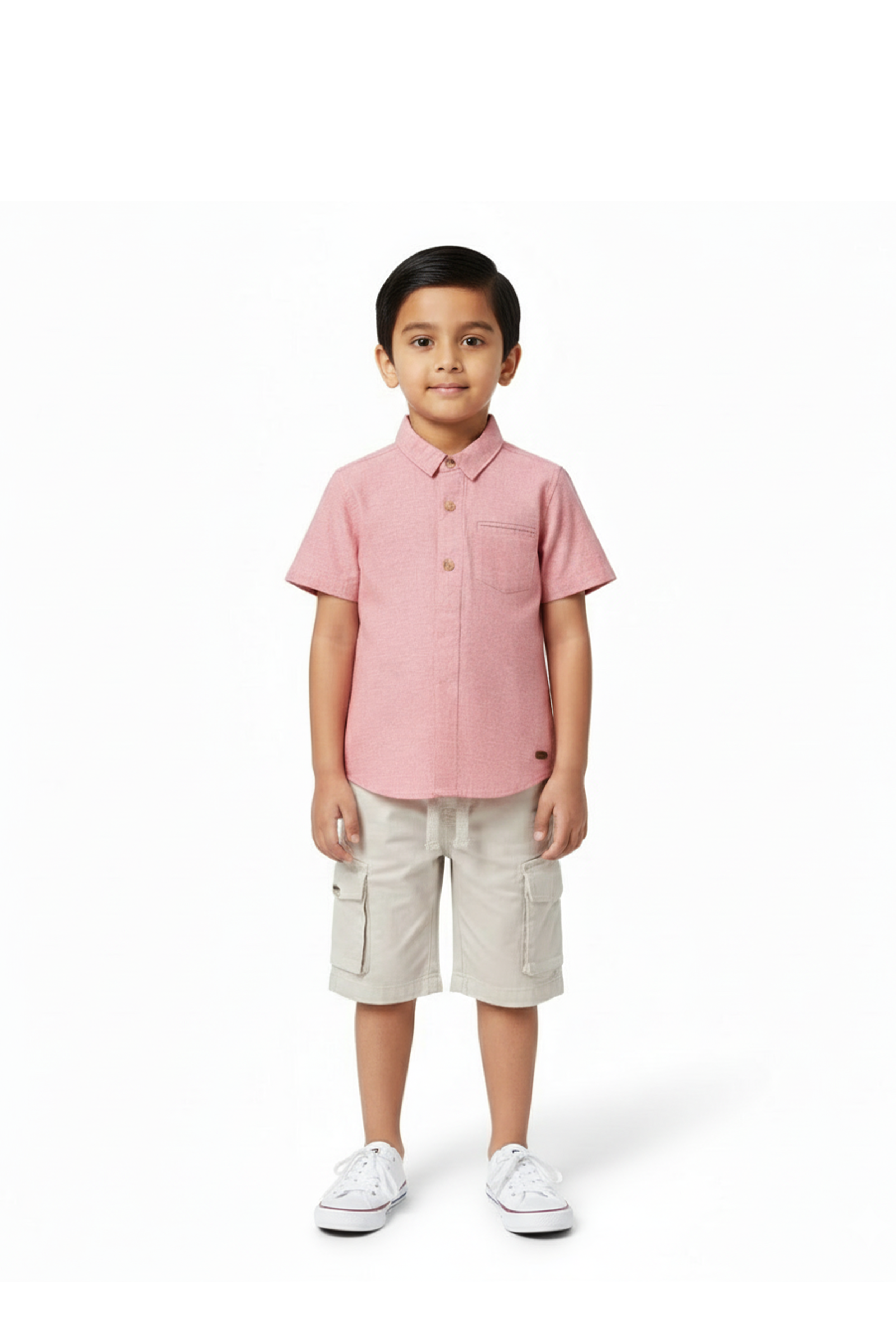 Nuberry Boys Half Sleeve Shirt