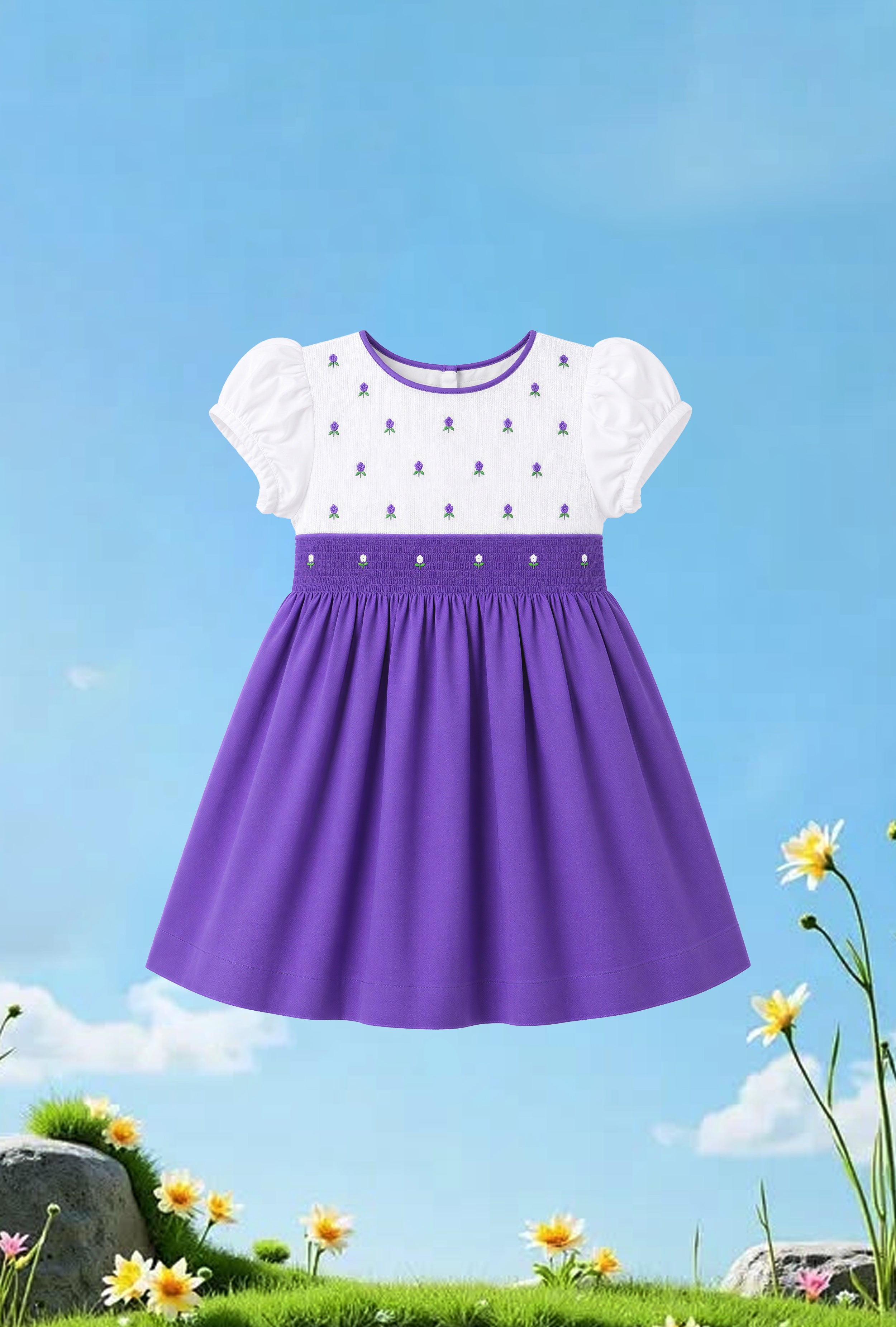 Premium Soft Cotton Party Dress (6Mβ8Y) | Perfect for Every Celebration