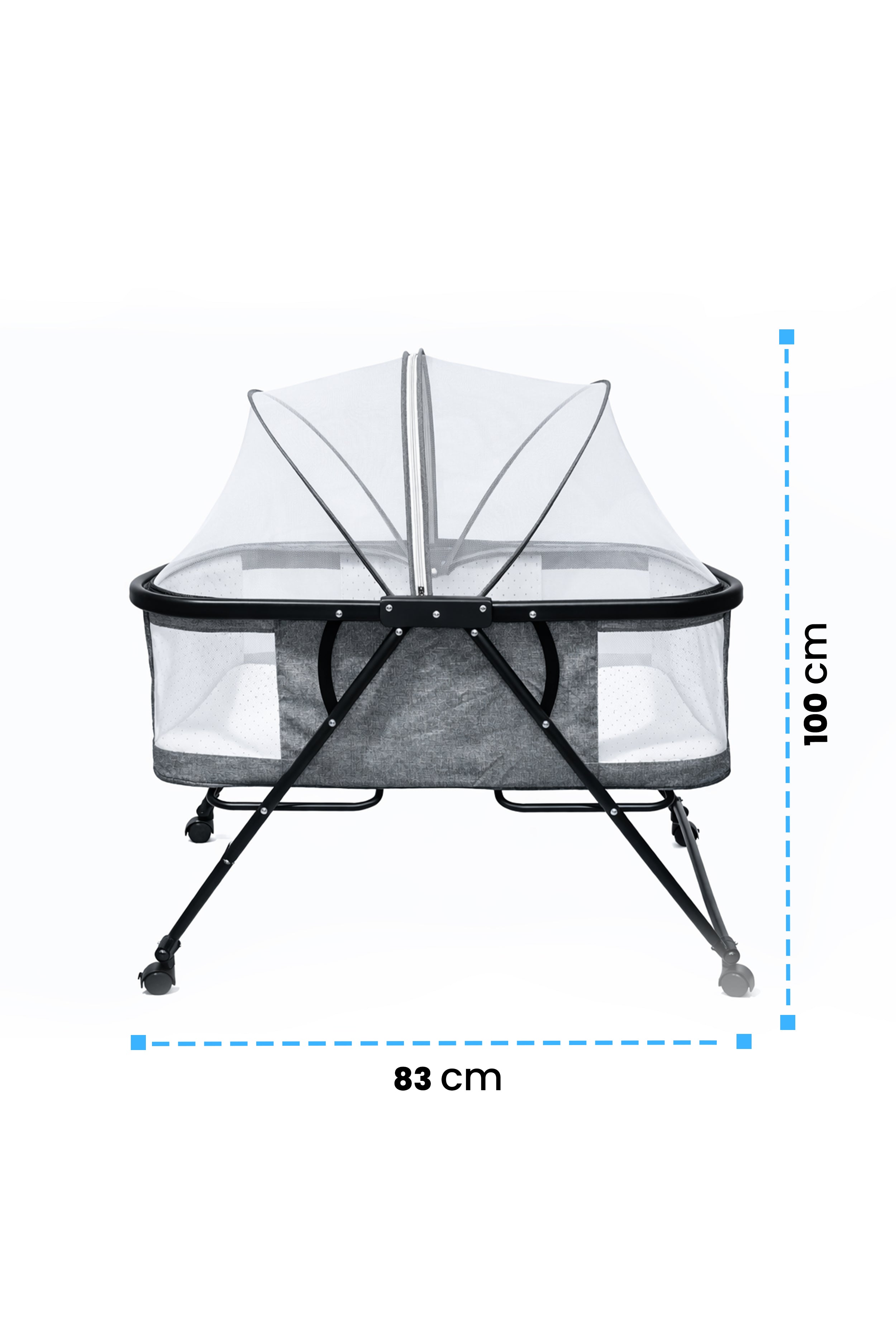 Nuberry Baby Bassinet – Safe, Comfortable & Portable Sleep Space