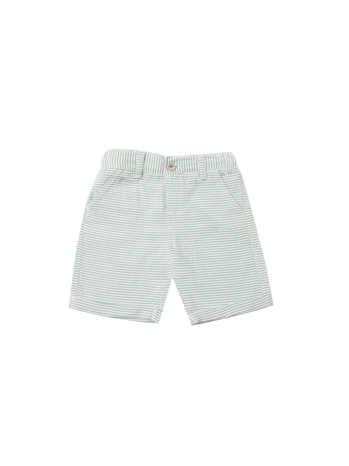 Boys Olive Green T-Shirt & Shorts Set