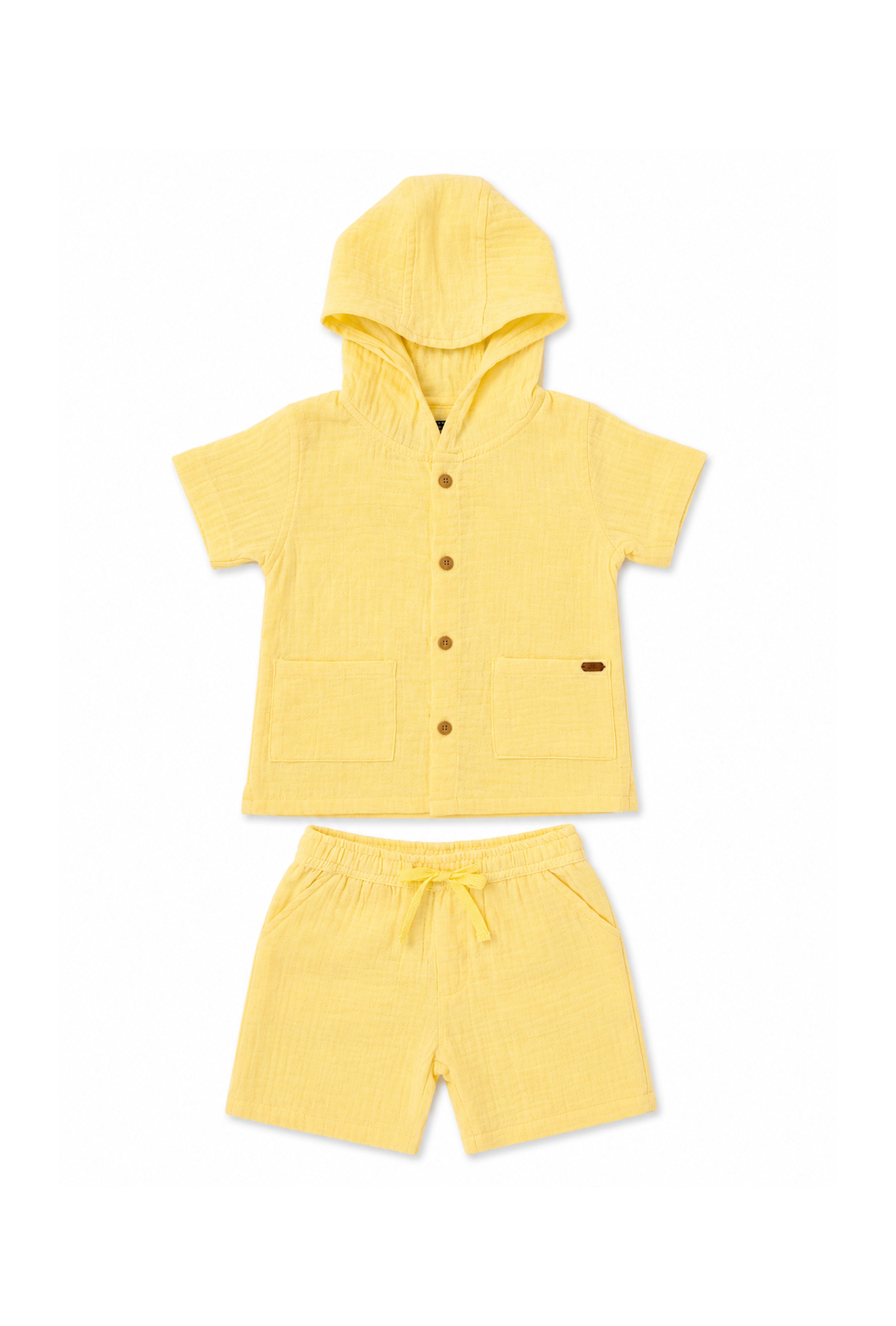 Nuberry Boys Hooded Cords Set | Made for Little Explorers