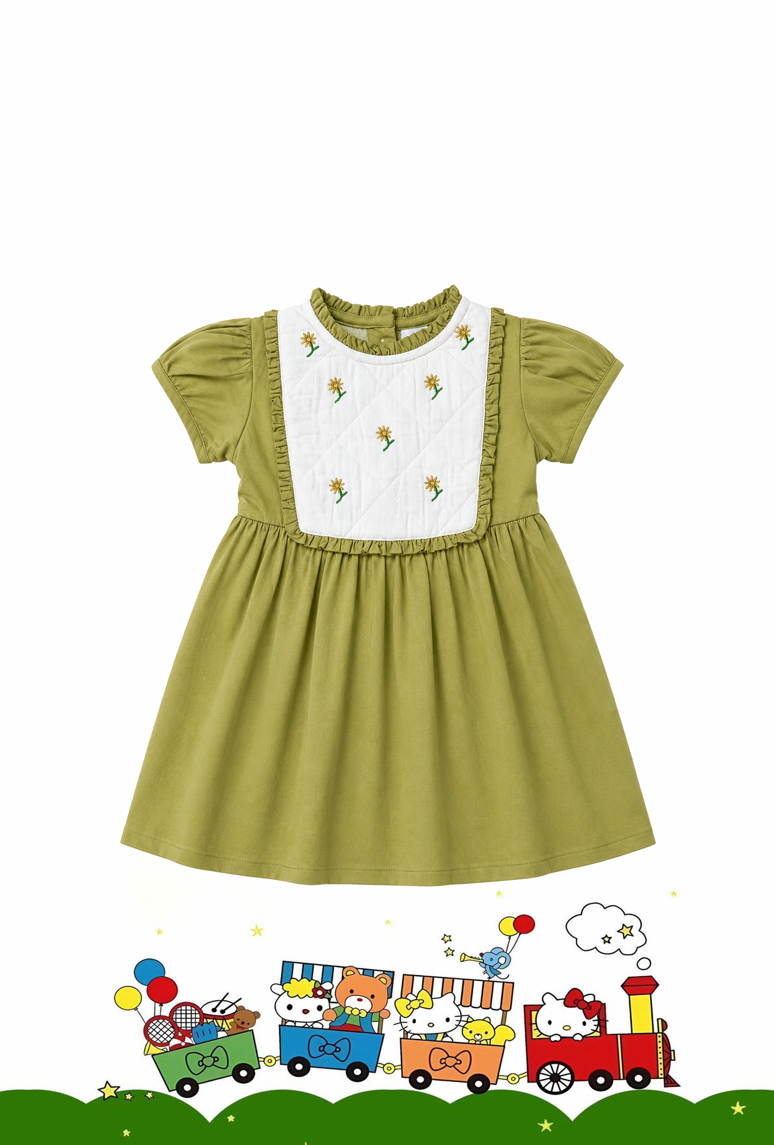 Soft Cotton Party Dress | Stylish Comfort for Every Special Occasion