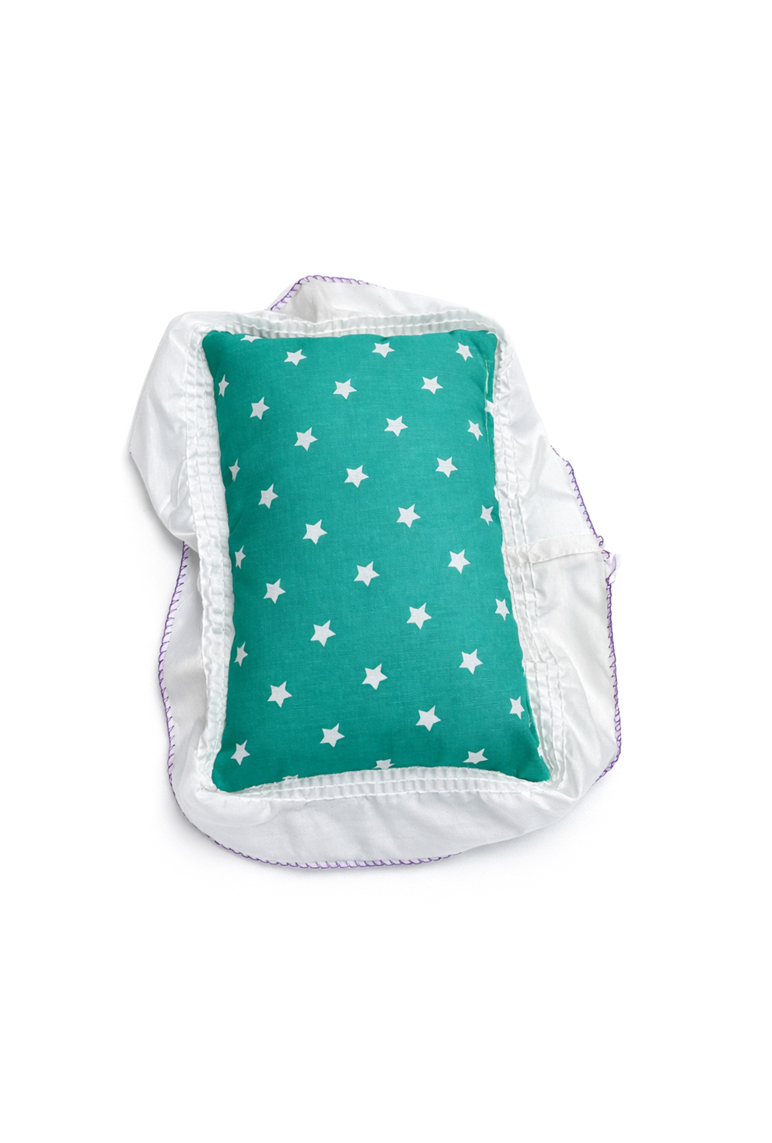 Baby Bed with Bolsters, Bed with Mosquito Net and Carry Nest (3 Pcs Set)