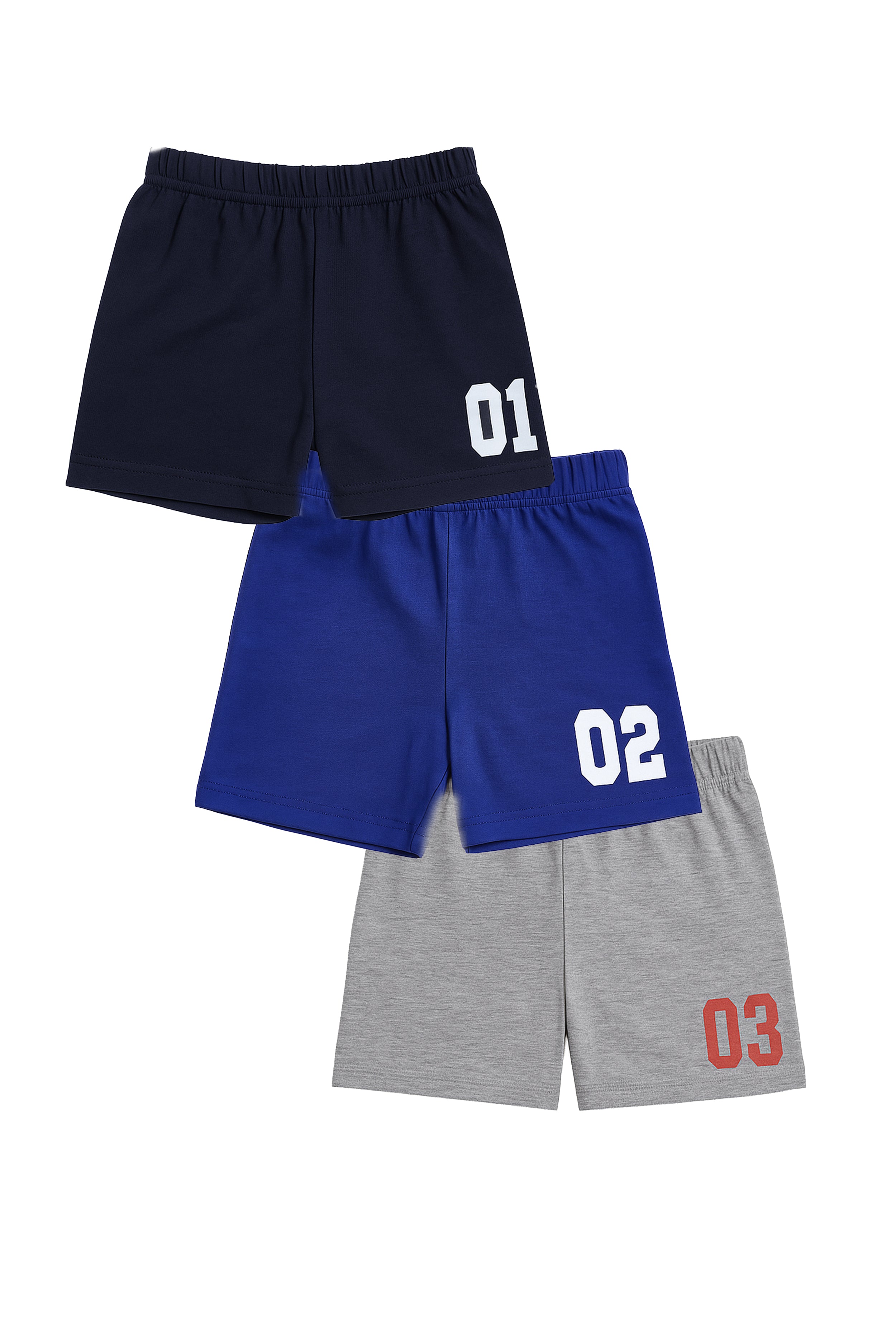 Nuberry Boys Shorts Combo Set of 3