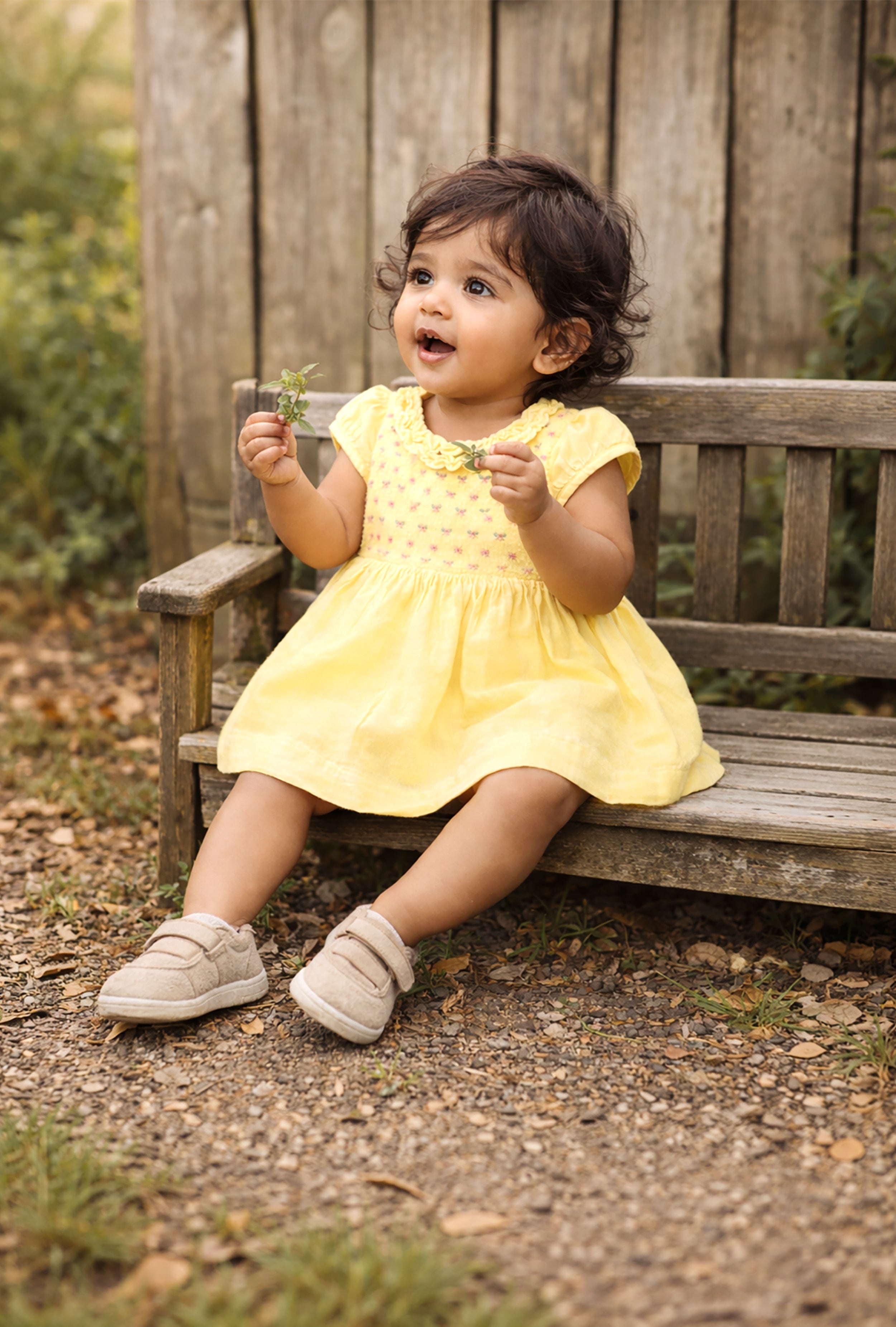 Soft Cotton Smocked Premium Embroidery Party Dress for Baby Girls - Neubaby Stores