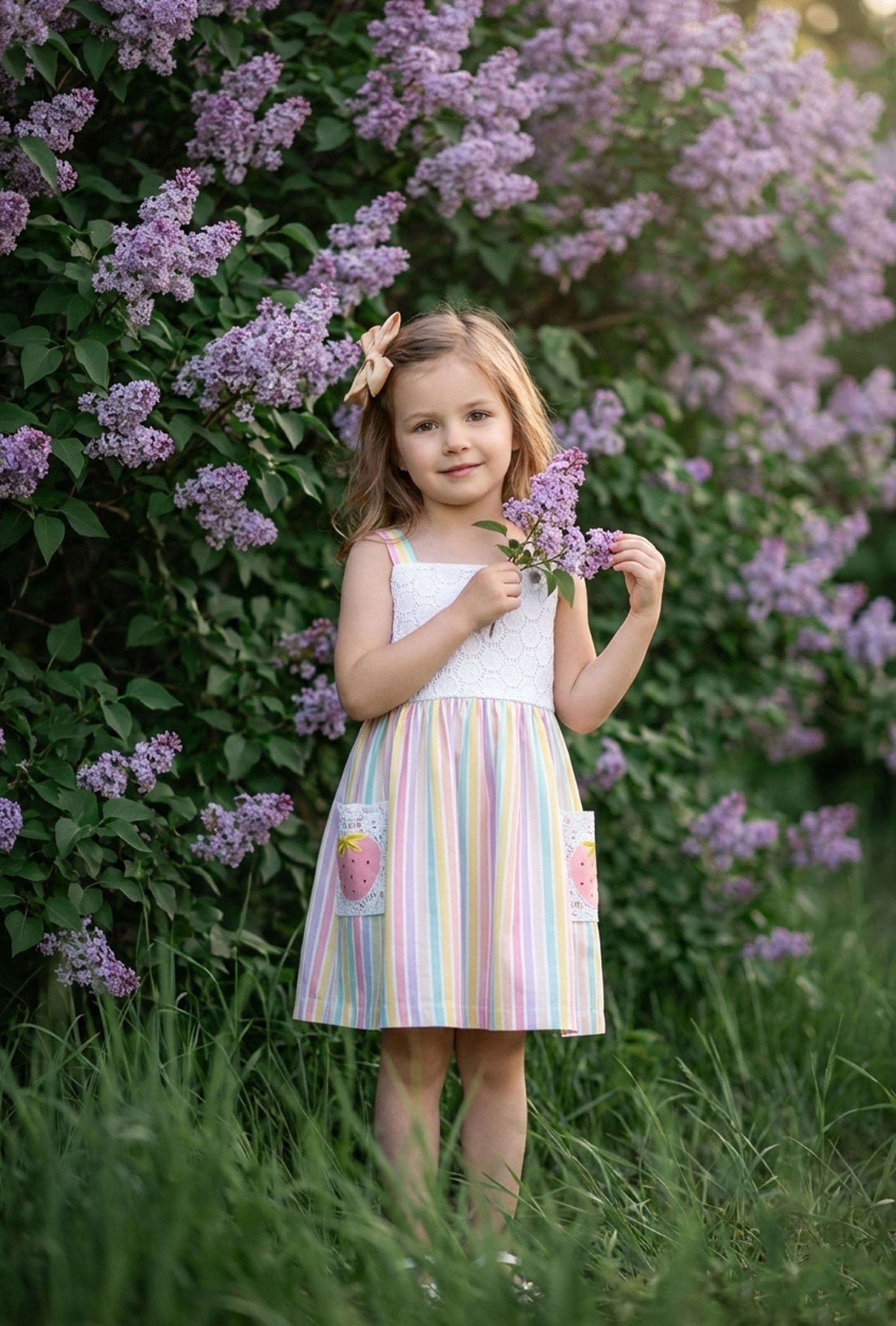 Nuberry Cotton Girls Dress ☁️ Light & Beautiful - Neubaby Stores