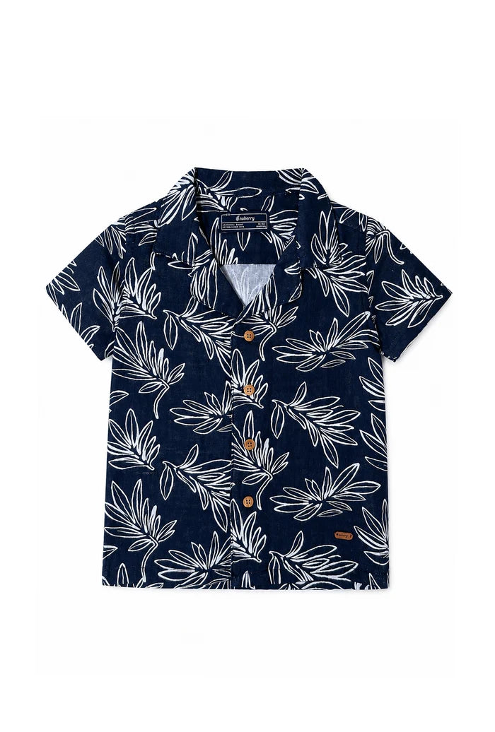 Nuberry Boys Shirt & Muslin Pants Set | Smart, Comfortable Style for Every Little Moment