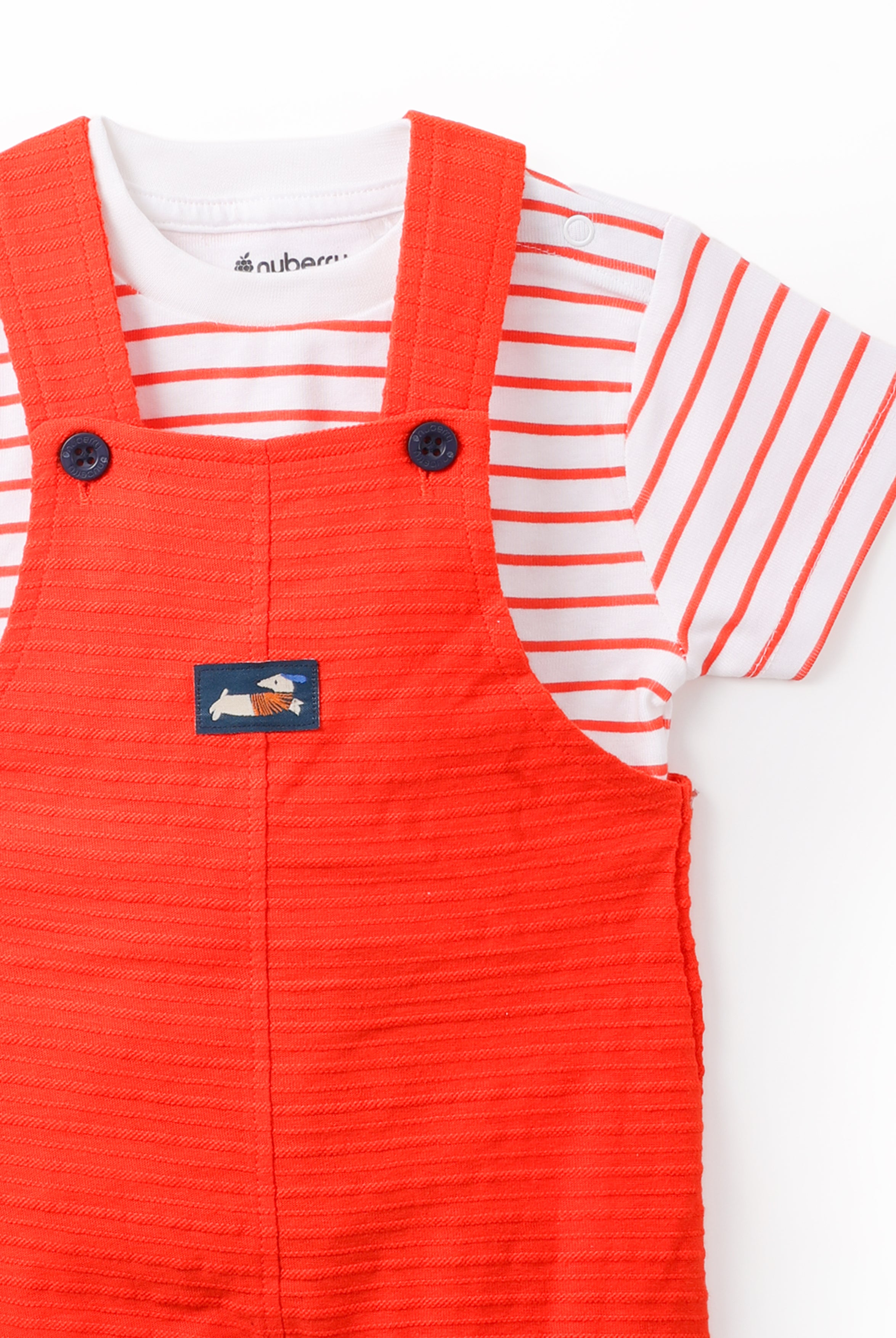 NUBERRY KIDS - BOY JACQUARD DUNGAREE