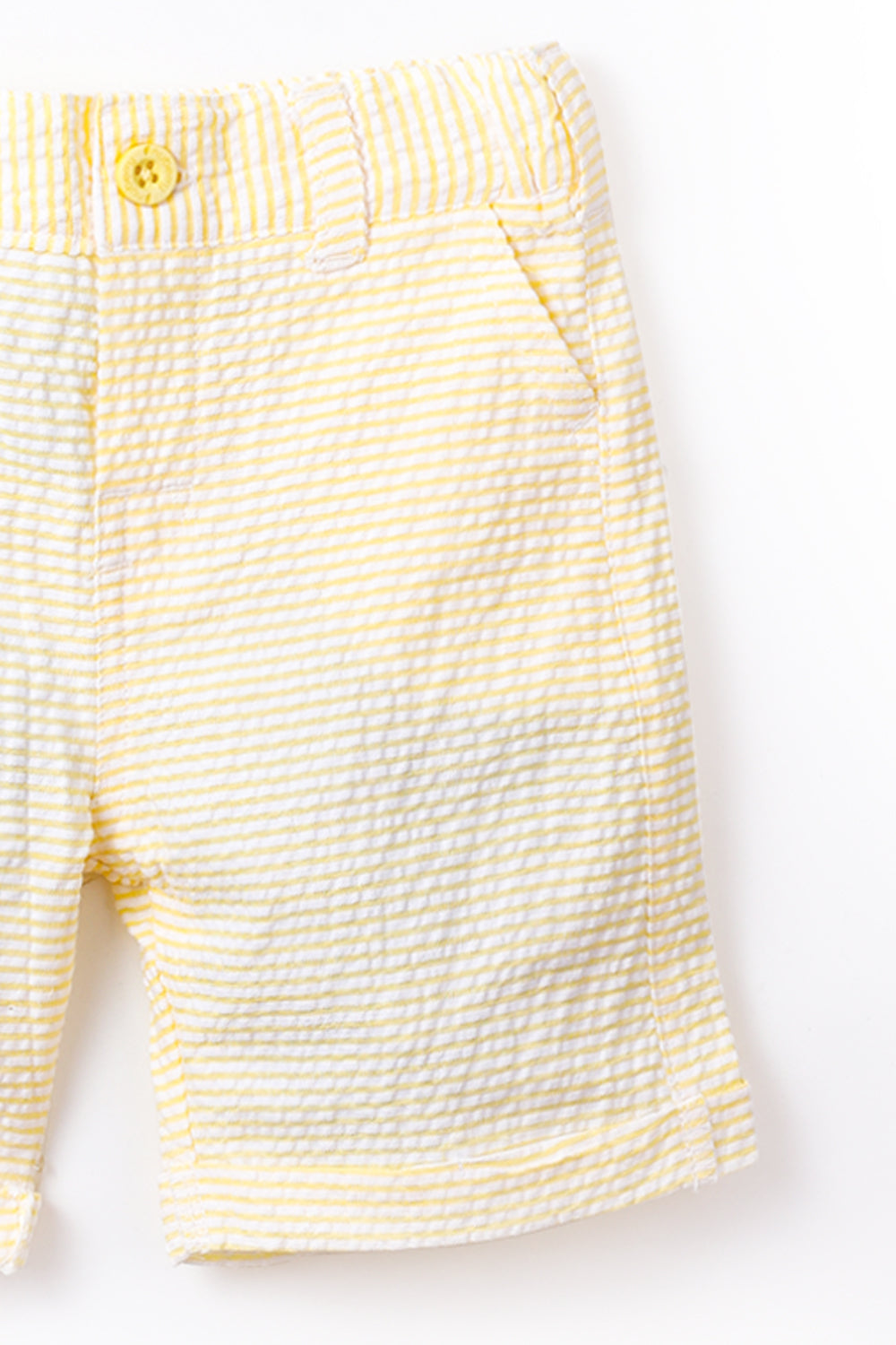 NUBERRY KIDS BOY- SEERSUCKER SHORTS-WOVEN GREEN