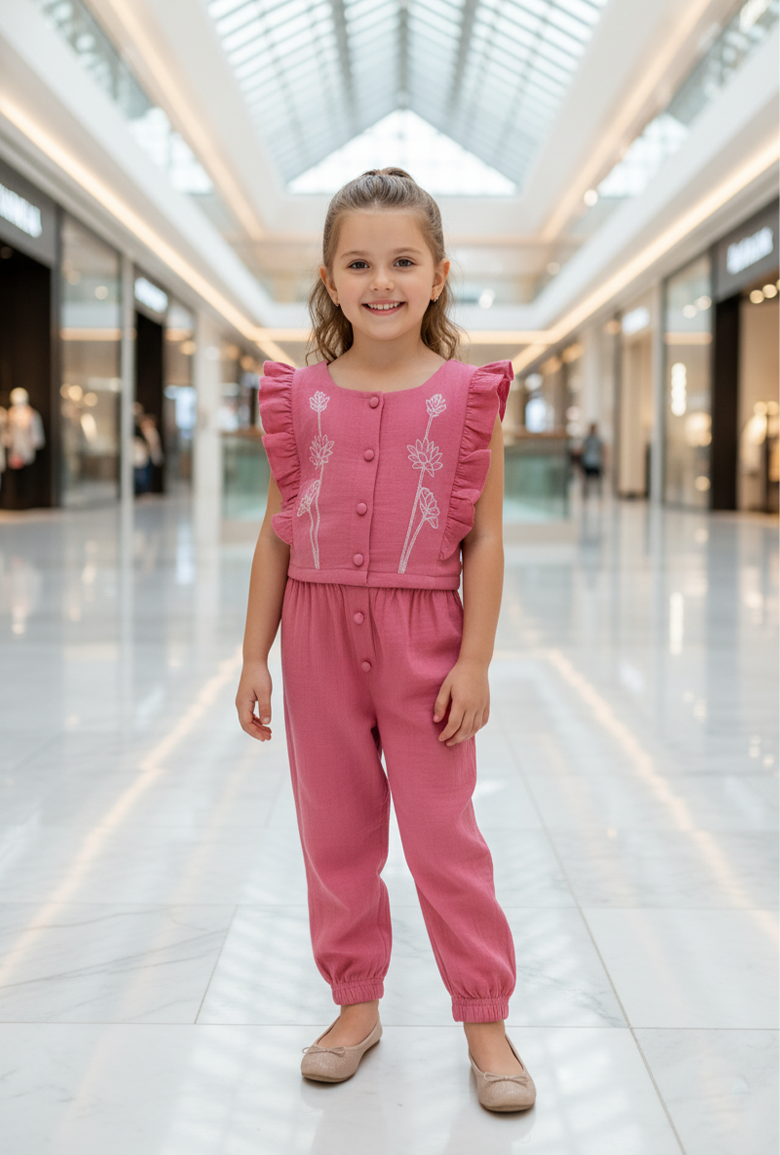 Nuberry Baby & Kids Girl Co-ord Set