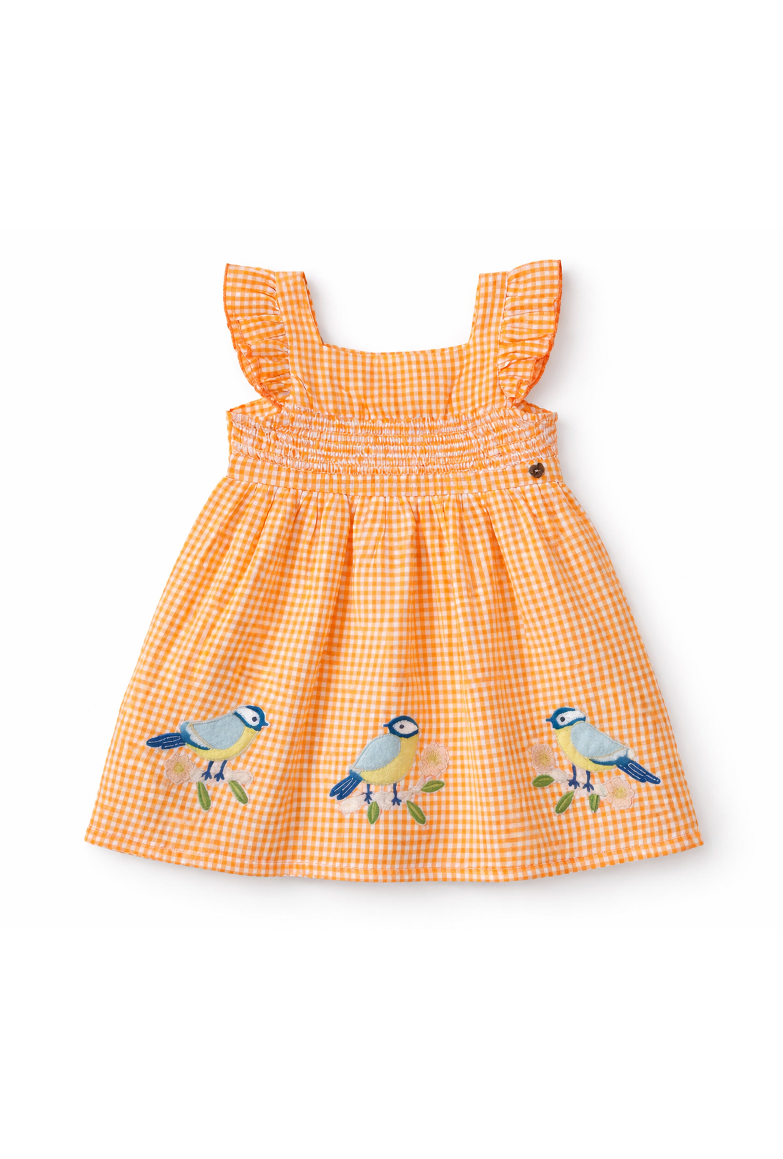 Nuberry Girl Dress | Bird Print - Neubaby Stores