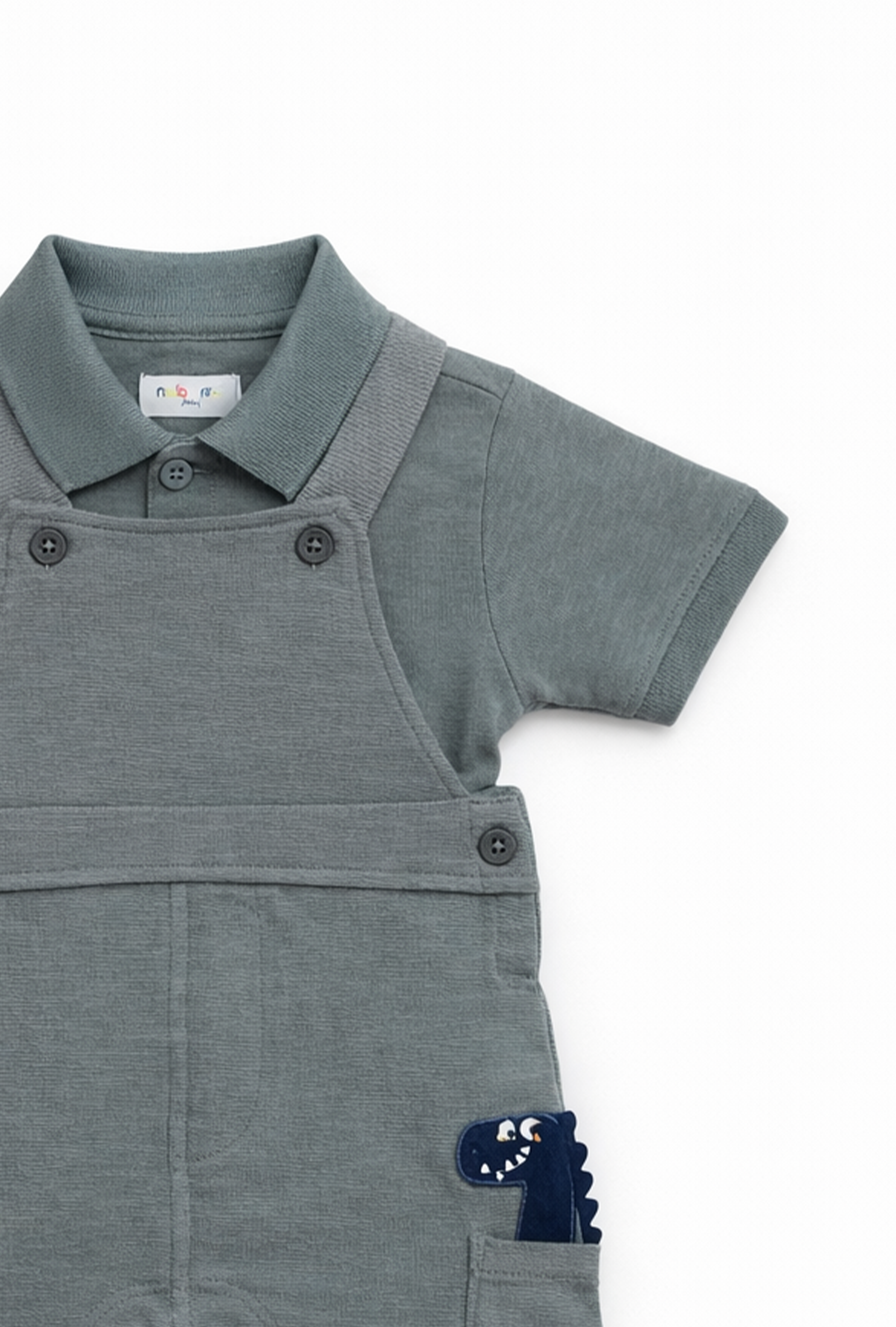 Nuberry Boys Dungaree | Soft & Breathable - Neubaby Stores