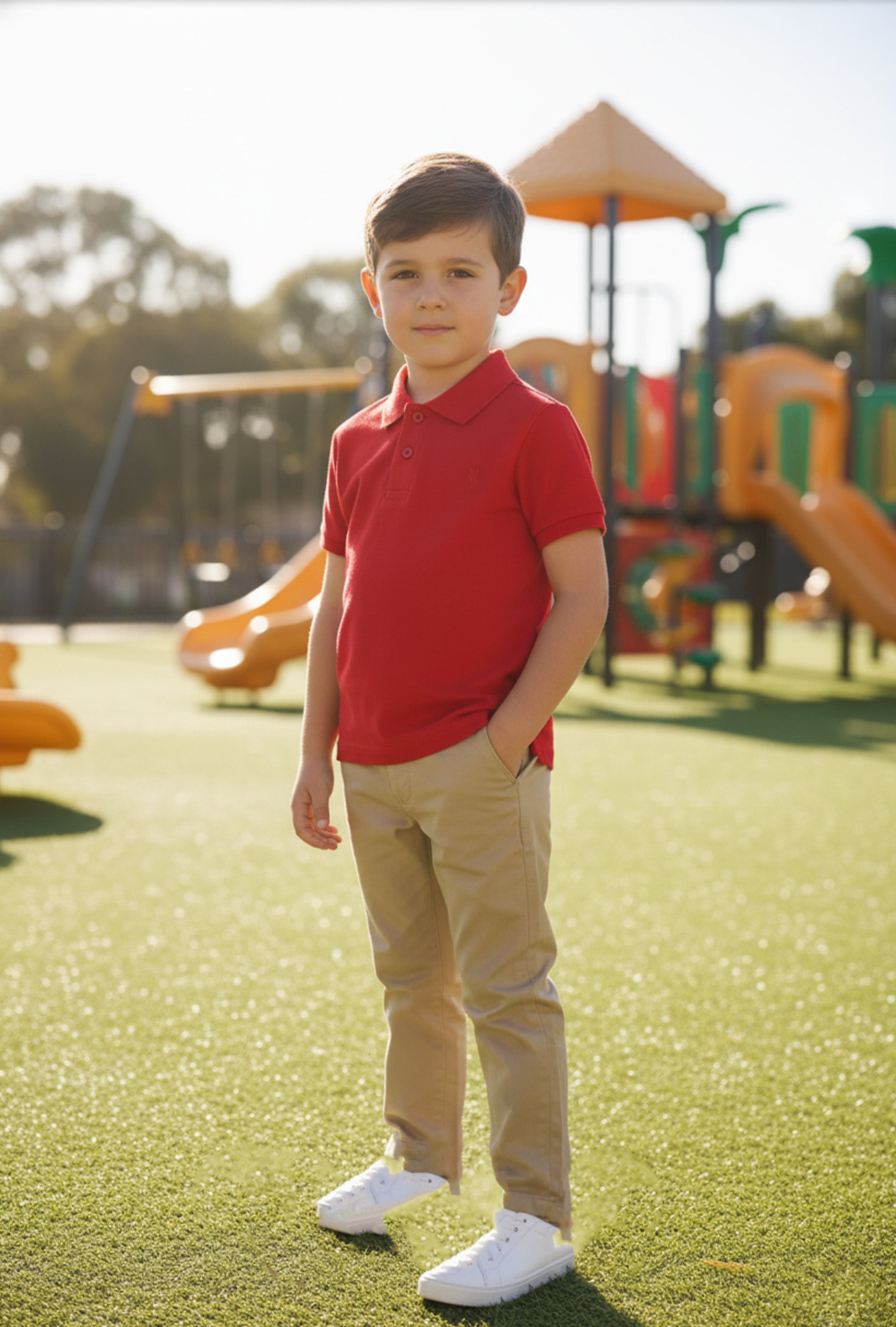 Nuberry Kids Boy Polo T-Shirt – Half Sleeve - Neubaby Stores