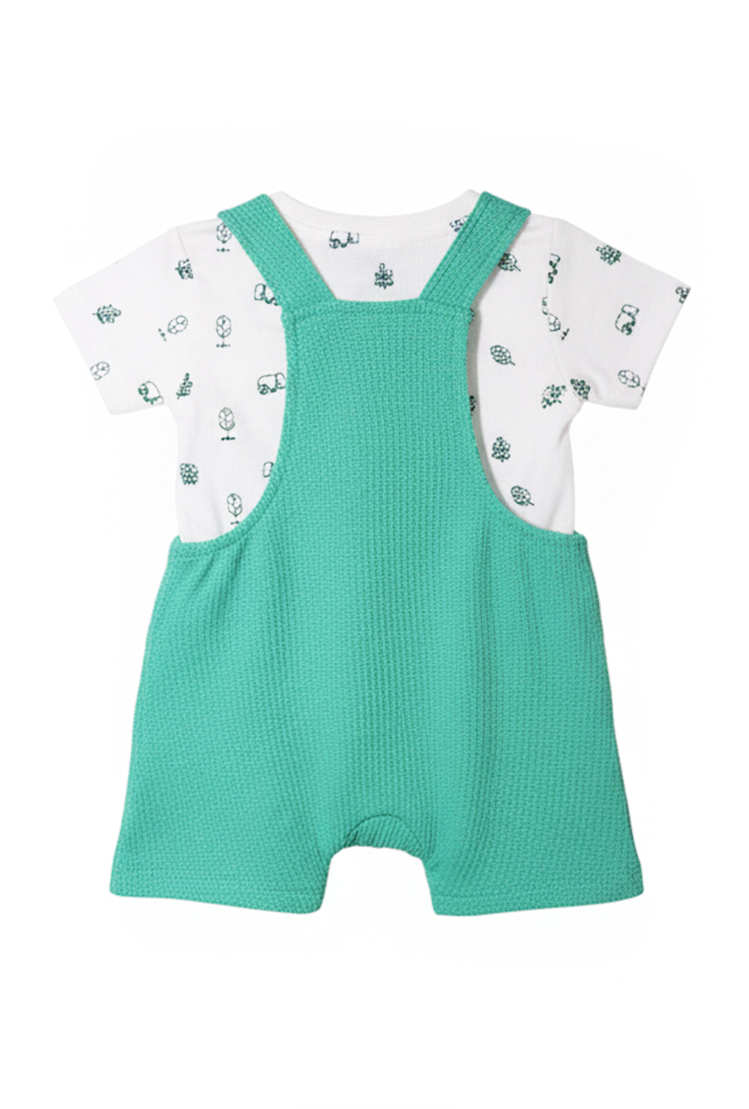 Nuberry Baby & Kids Boy Dungaree – Chameleon