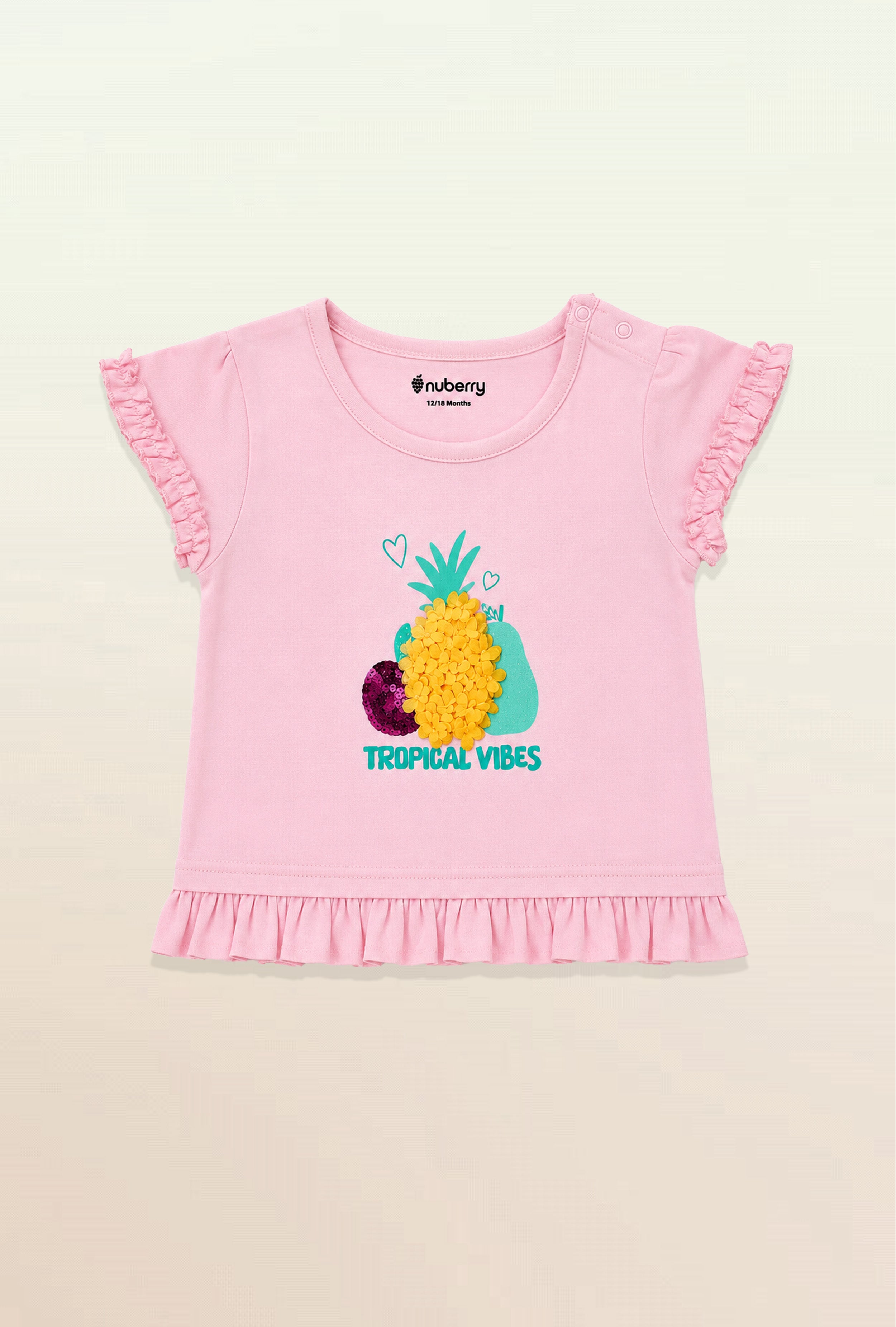 Little Princess, Endless Smiles | Nuberry Girl T-Shirt